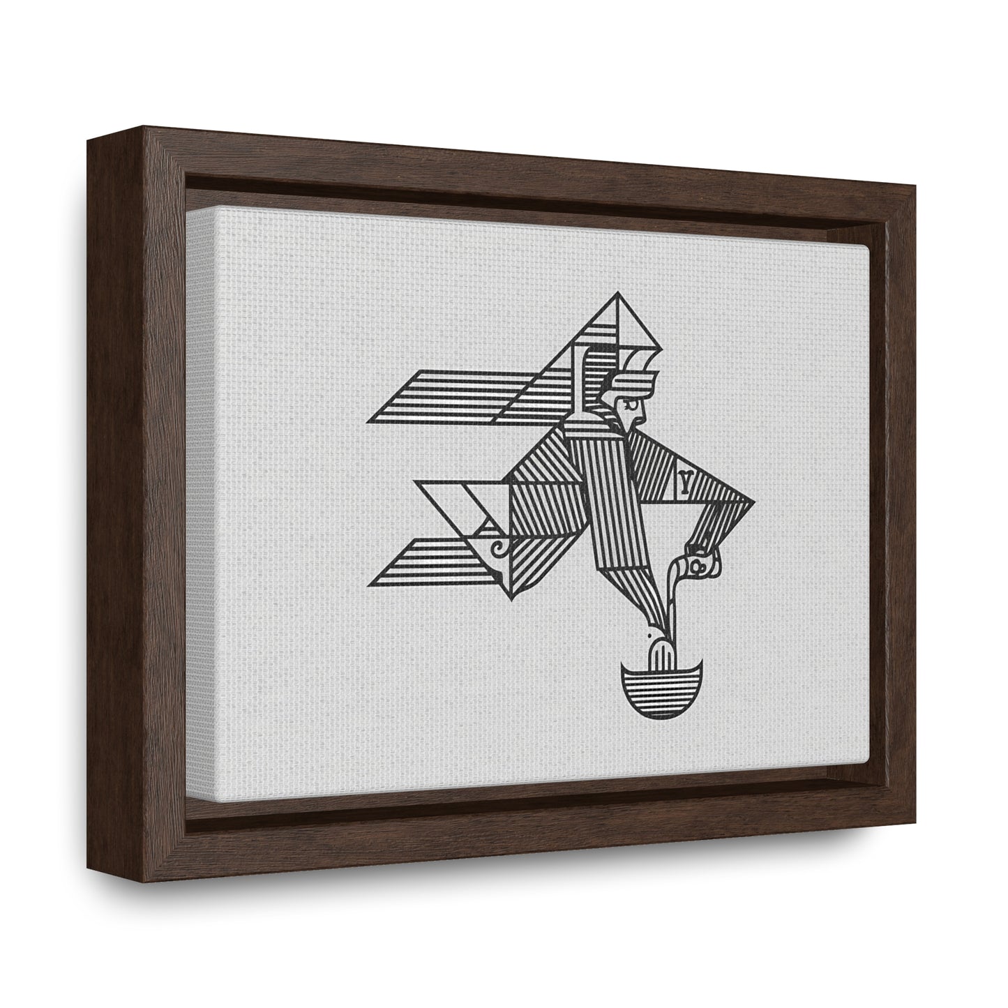 "The Water Bearer" - Gallery Canvas Wraps, Horizontal Frame