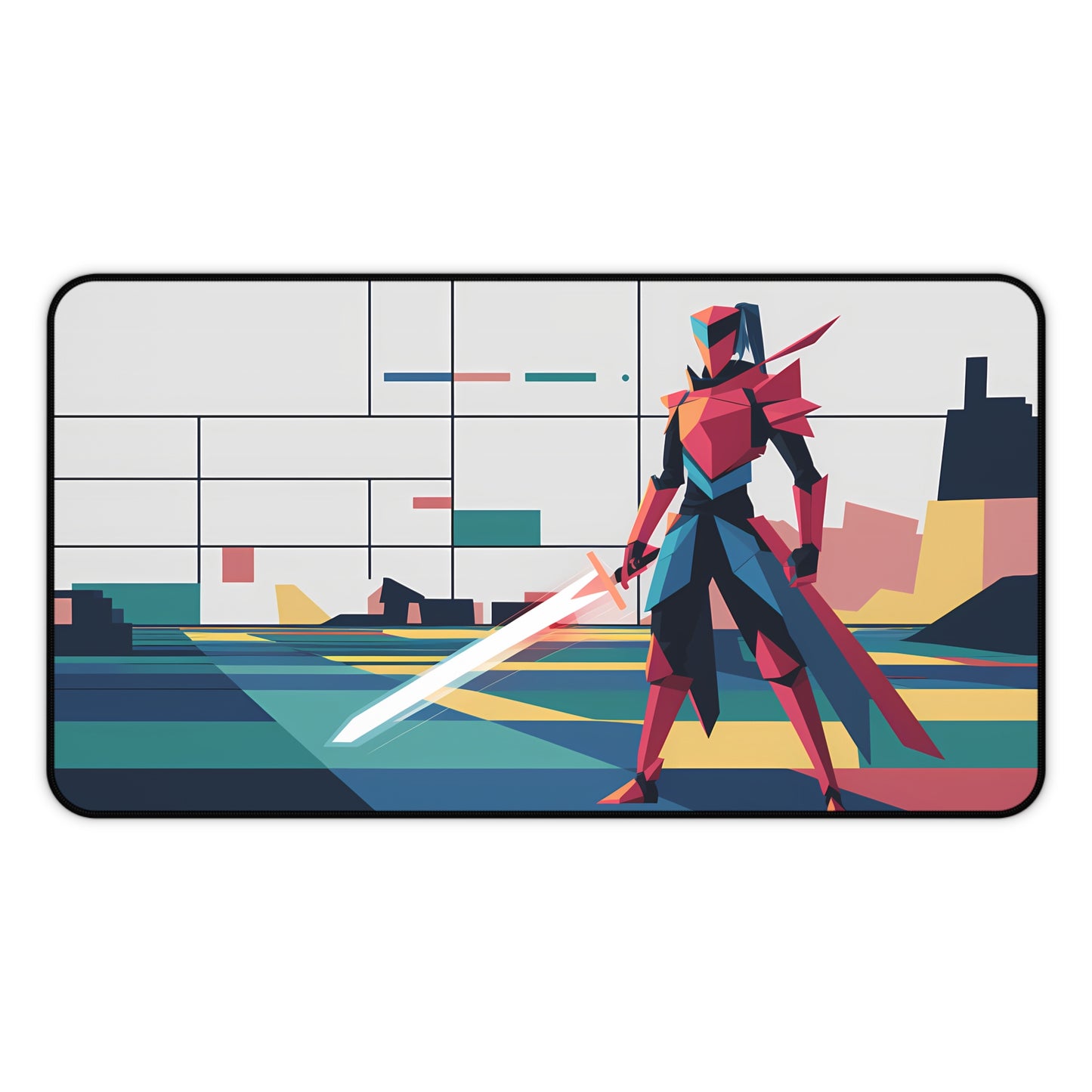 The Blade of Data Valor - Desk Mat