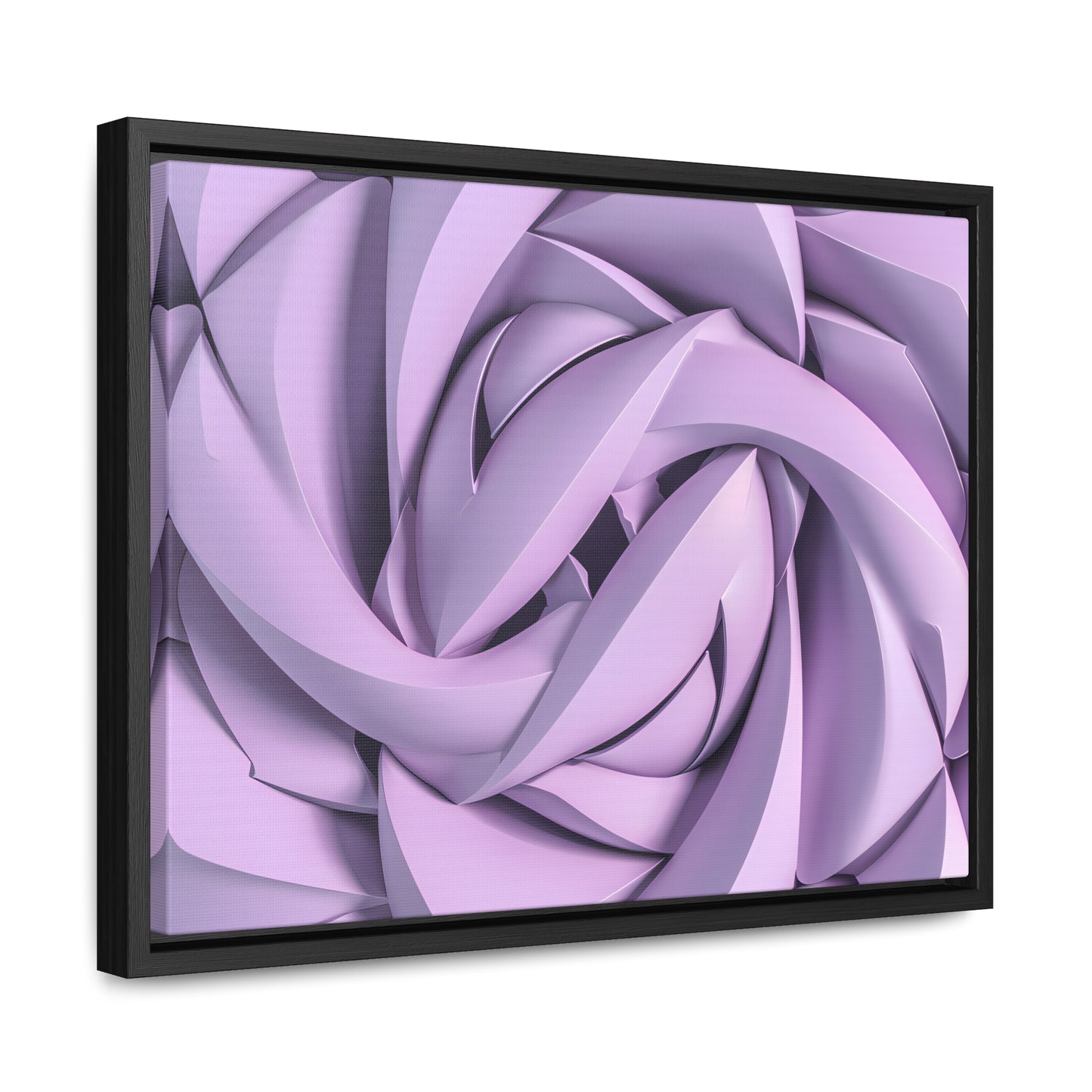 Spiral Petals - Gallery Canvas Wraps, Horizontal Frame