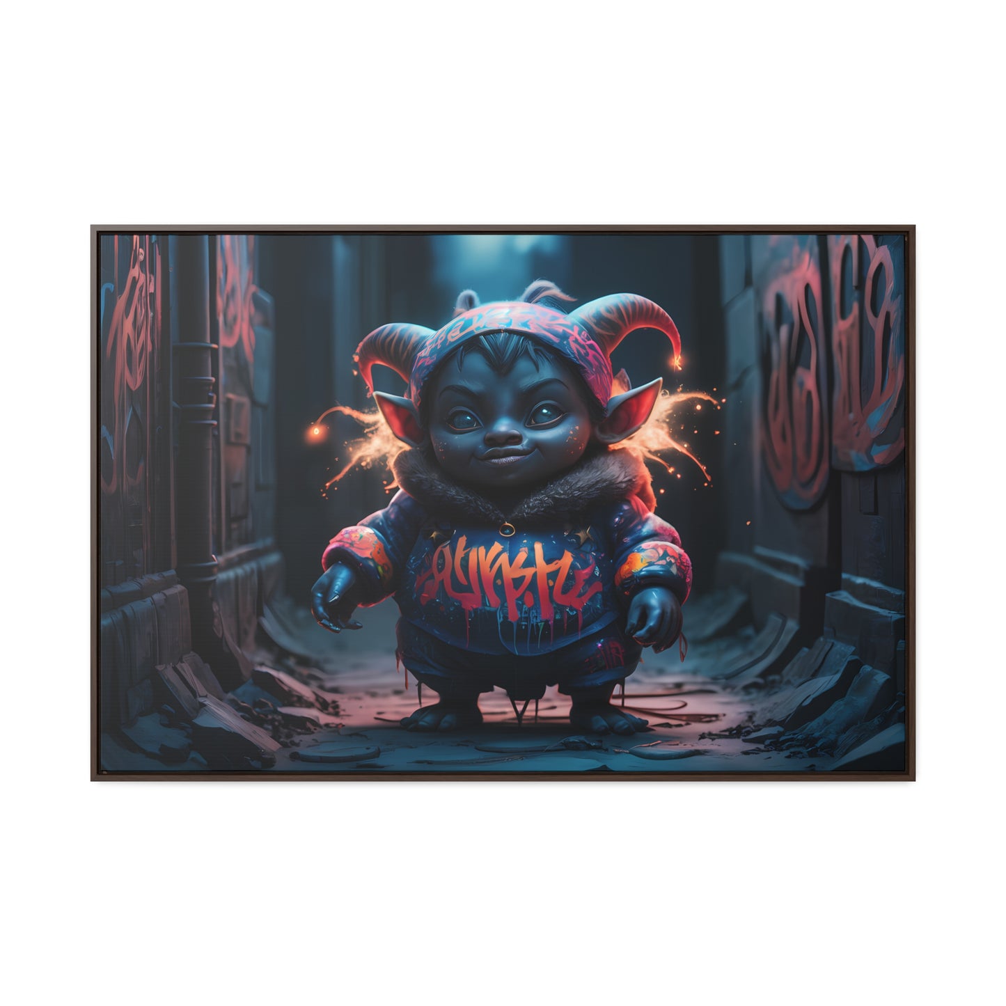 Urban Mischief - Gallery Canvas Wraps, Horizontal Frame
