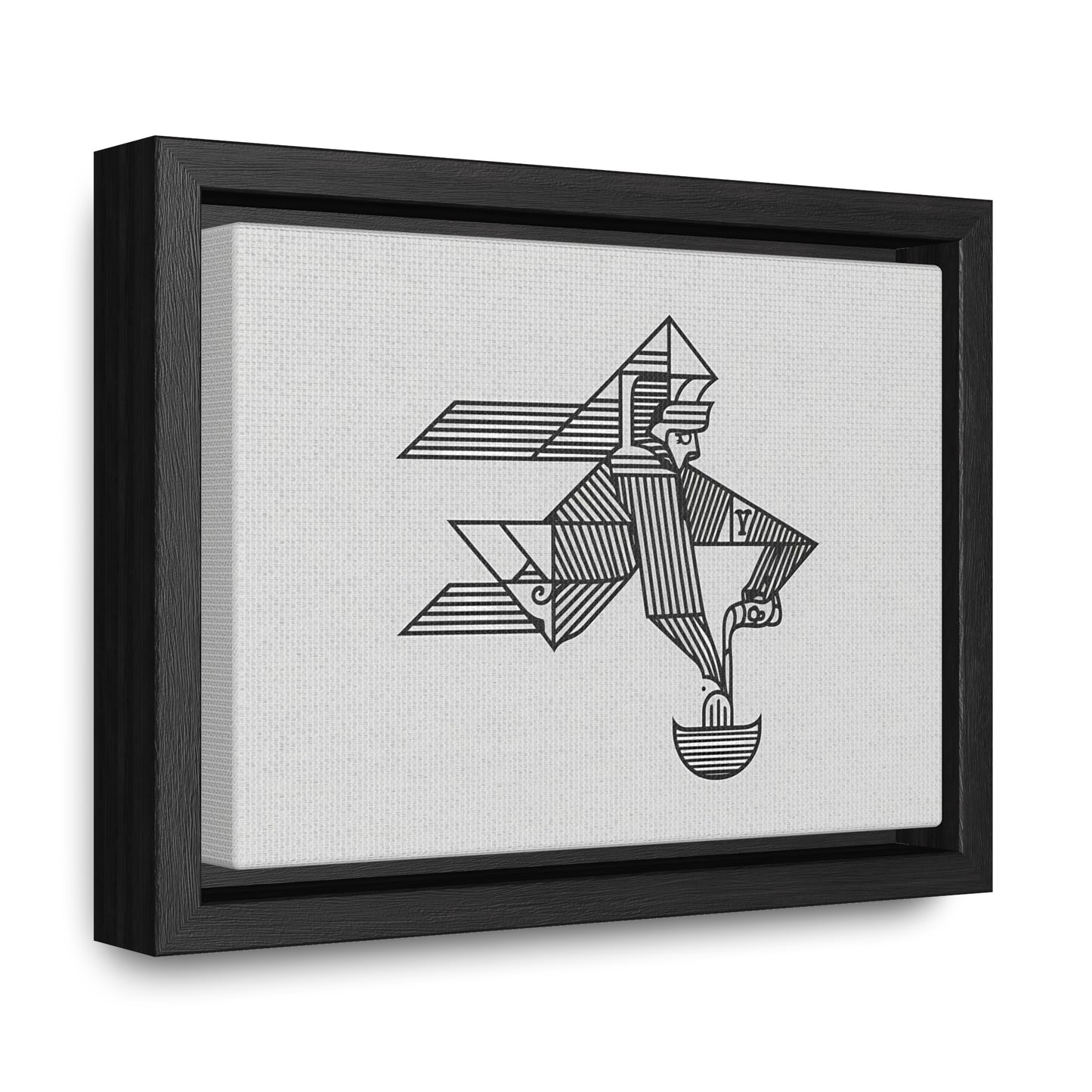 "The Water Bearer" - Gallery Canvas Wraps, Horizontal Frame