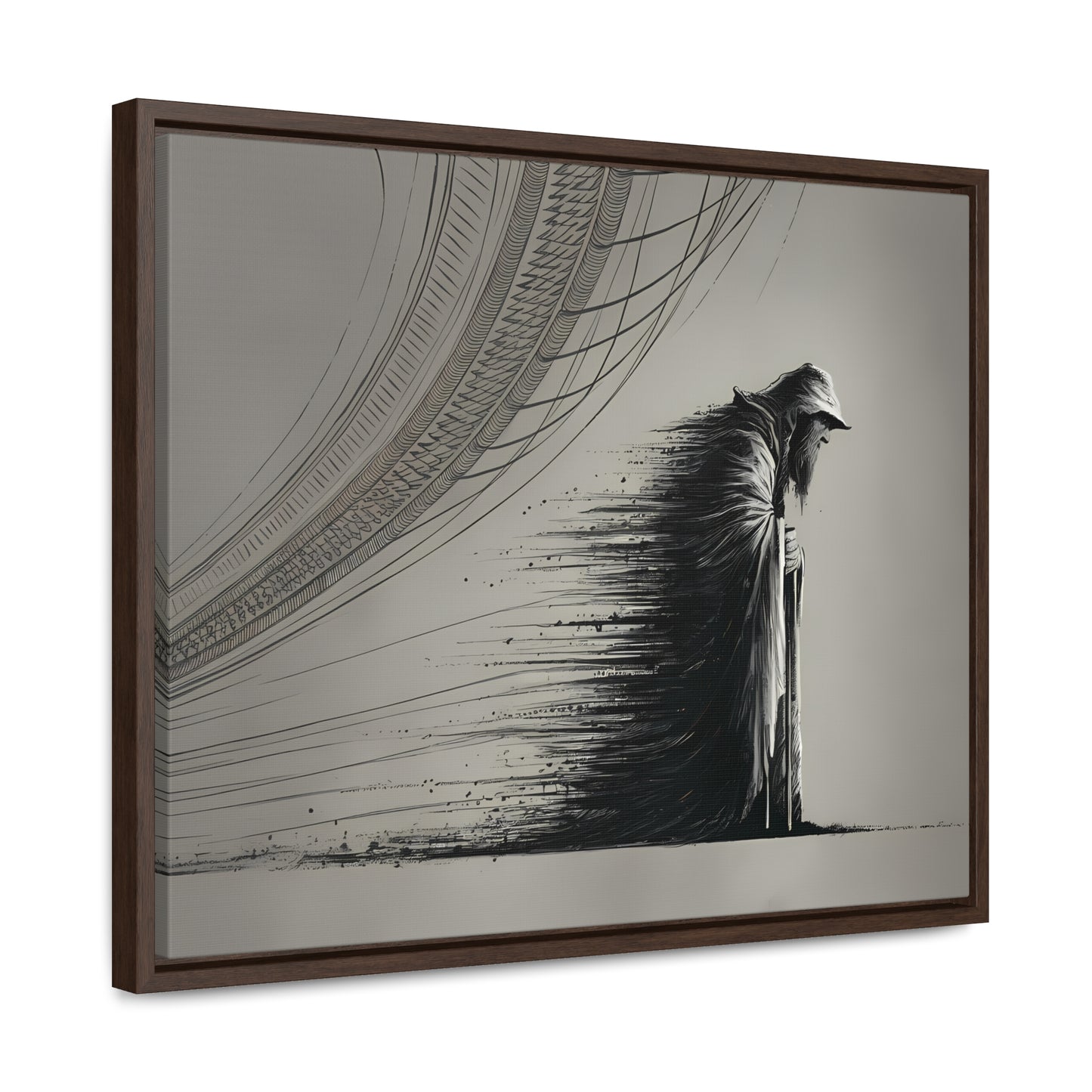 Erosion of Time - Gallery Canvas Wraps, Horizontal Frame