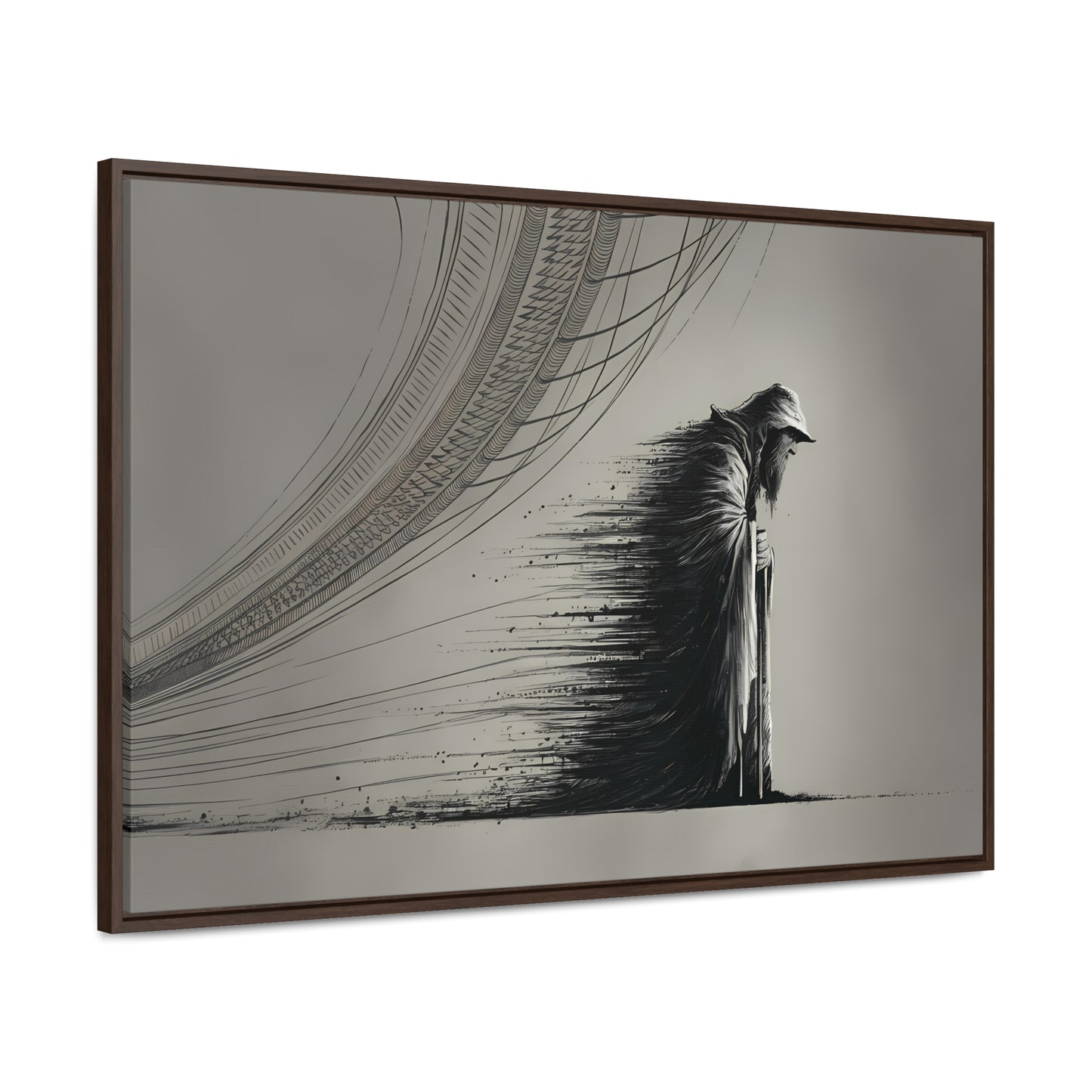 Erosion of Time - Gallery Canvas Wraps, Horizontal Frame