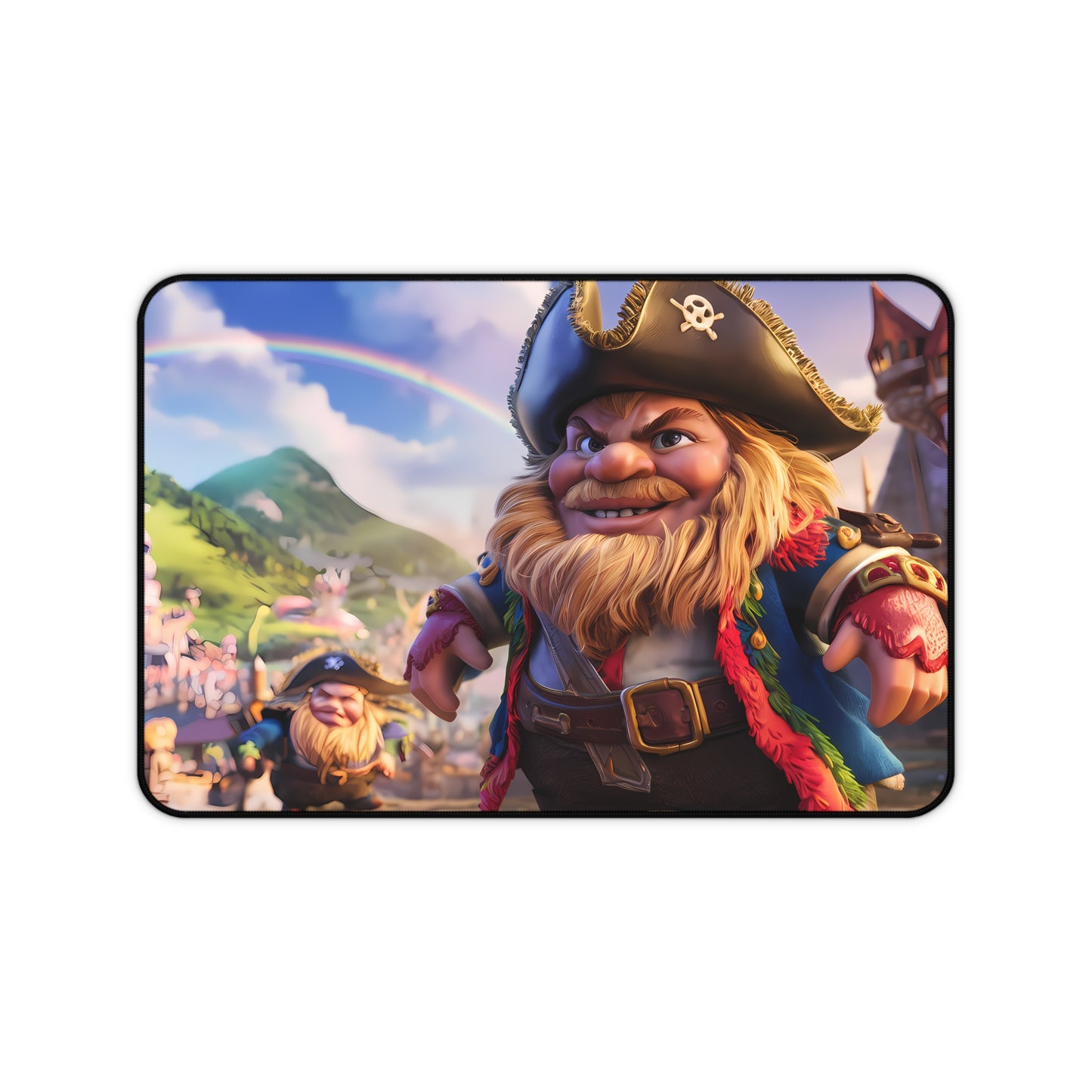 Captain of the Rainbow Keep - Desk Mat