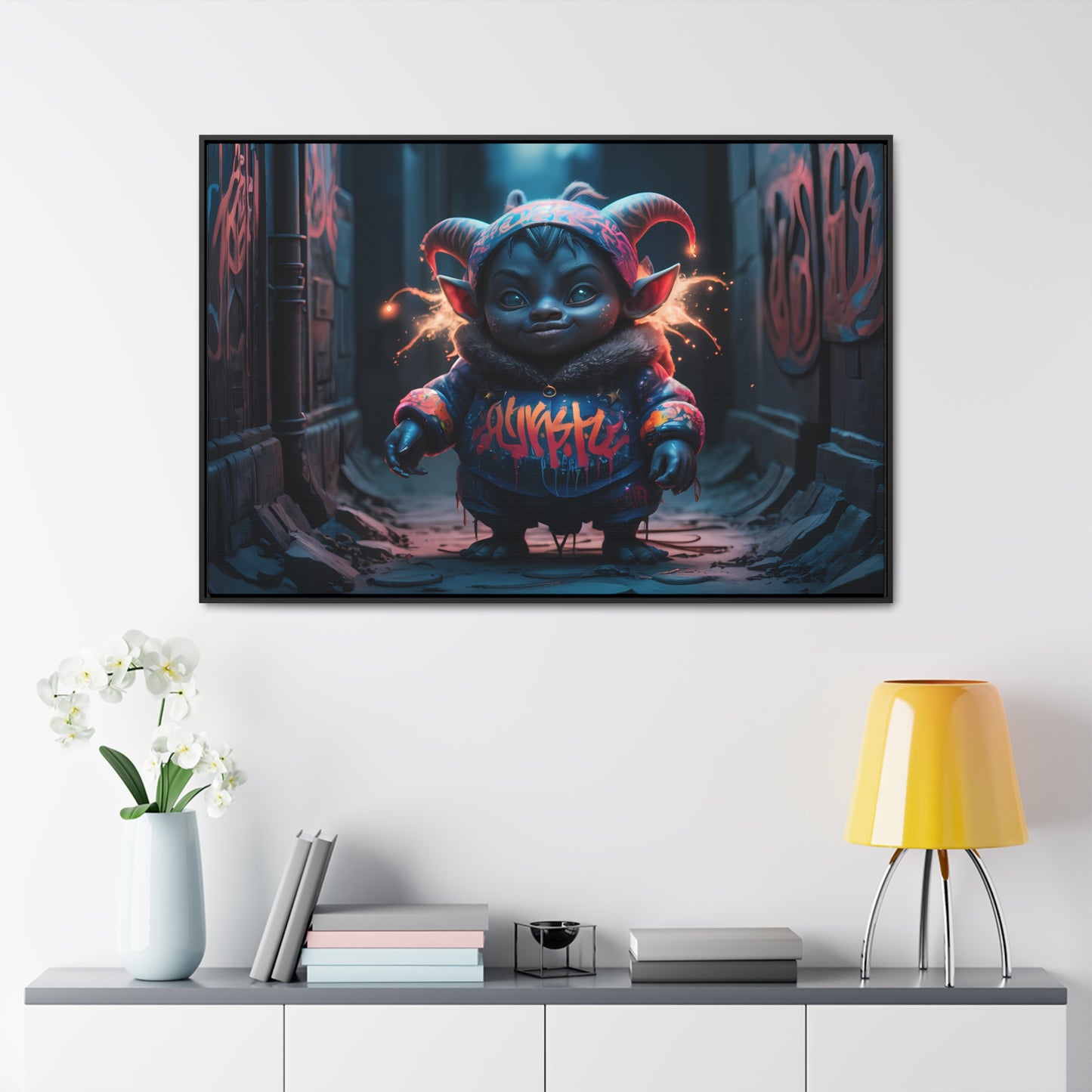 Urban Mischief - Gallery Canvas Wraps, Horizontal Frame