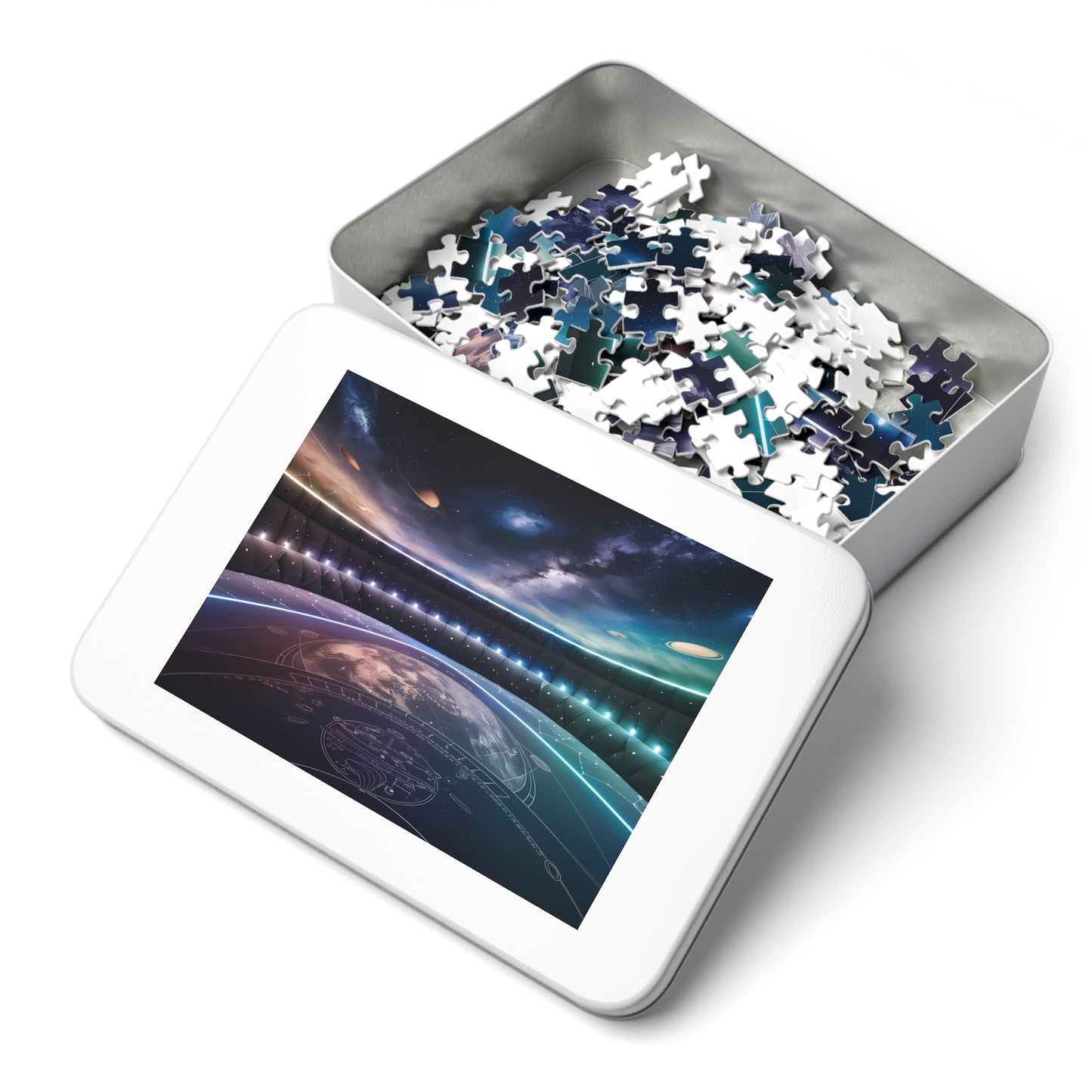 Stellar Observatory Interface - Jigsaw Puzzle (30, 110, 252, 500,1000-Piece)