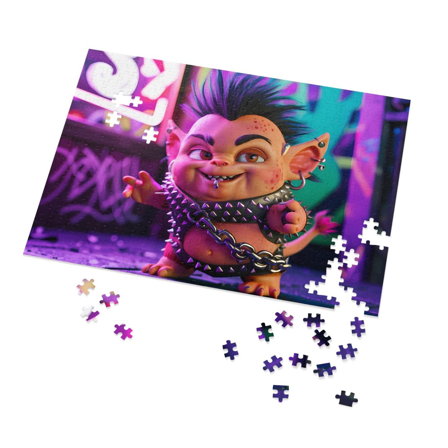 Punk Goblin Grooves - Jigsaw Puzzle (30, 110, 252, 500,1000-Piece)