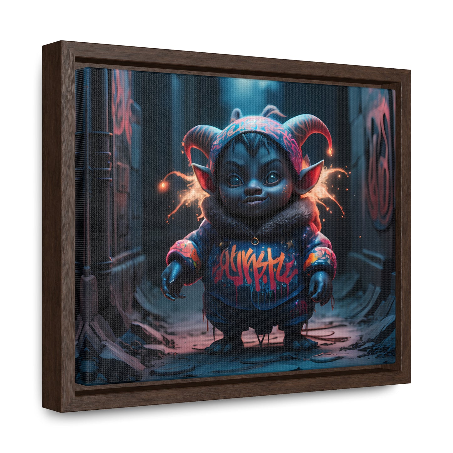 Urban Mischief - Gallery Canvas Wraps, Horizontal Frame