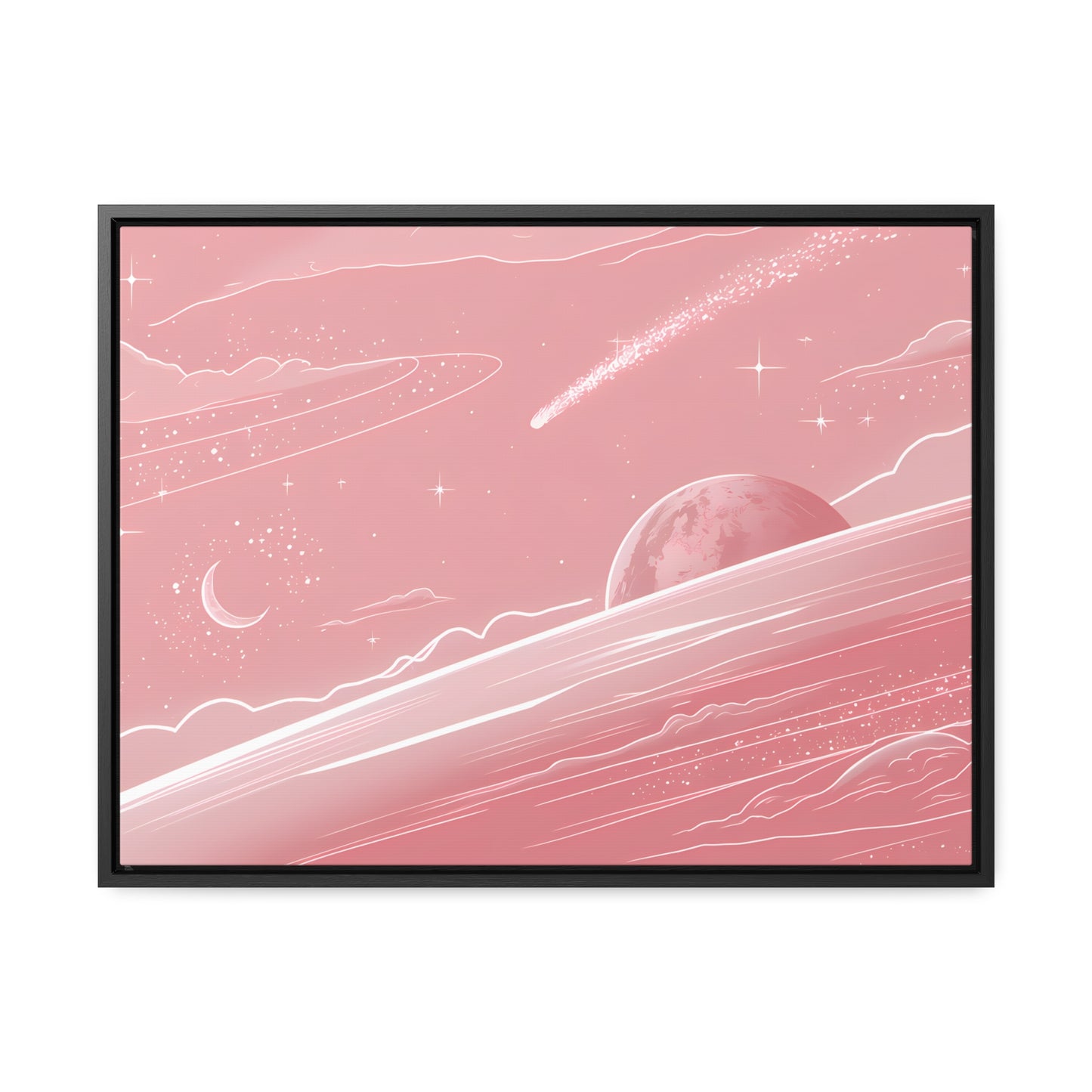 Celestial Dreamscape - Gallery Canvas Wraps, Horizontal Frame