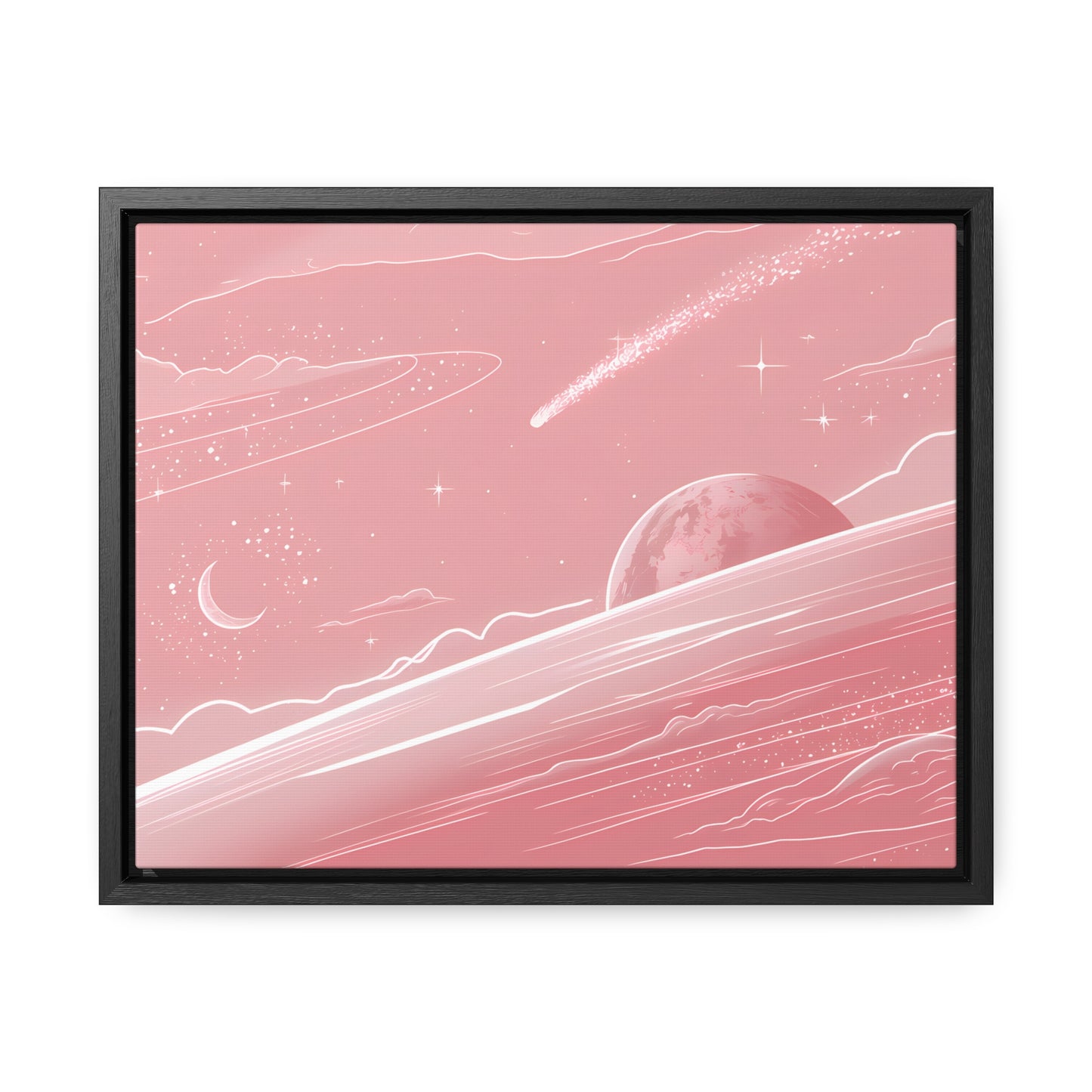 Celestial Dreamscape - Gallery Canvas Wraps, Horizontal Frame