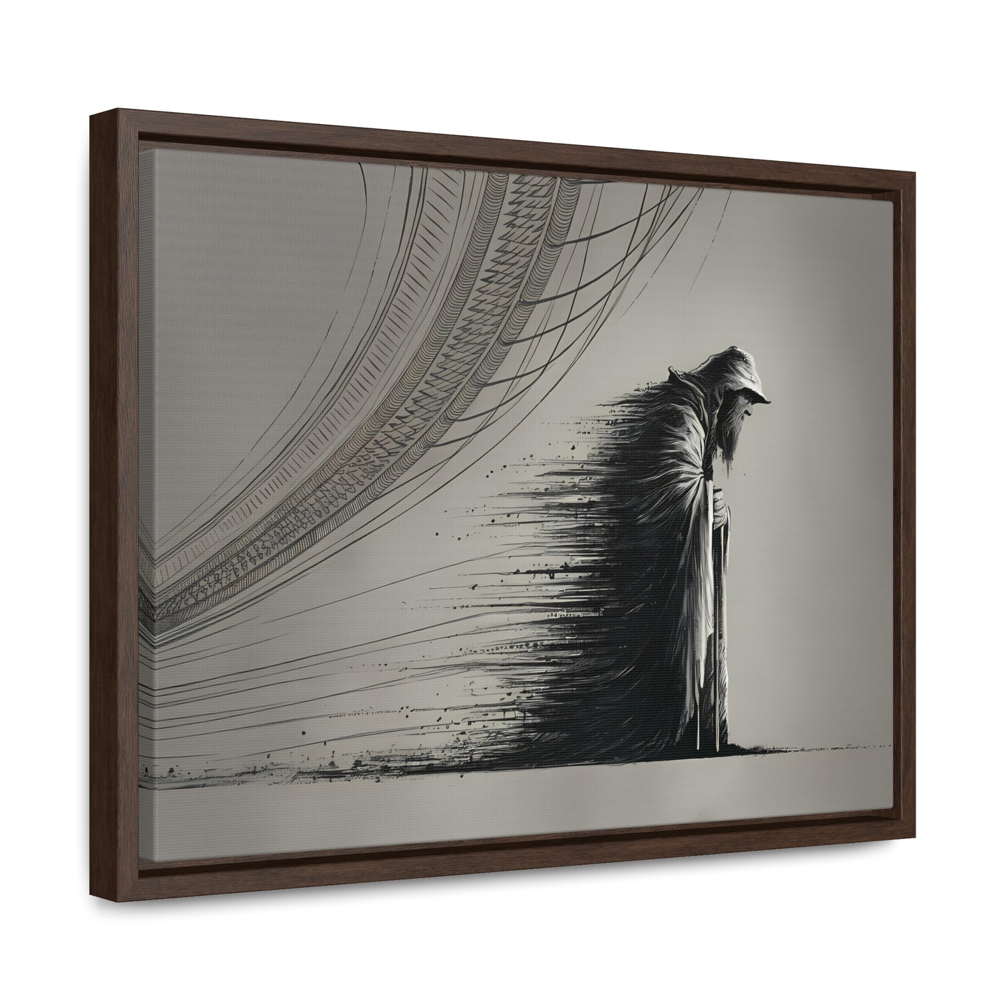 Erosion of Time - Gallery Canvas Wraps, Horizontal Frame