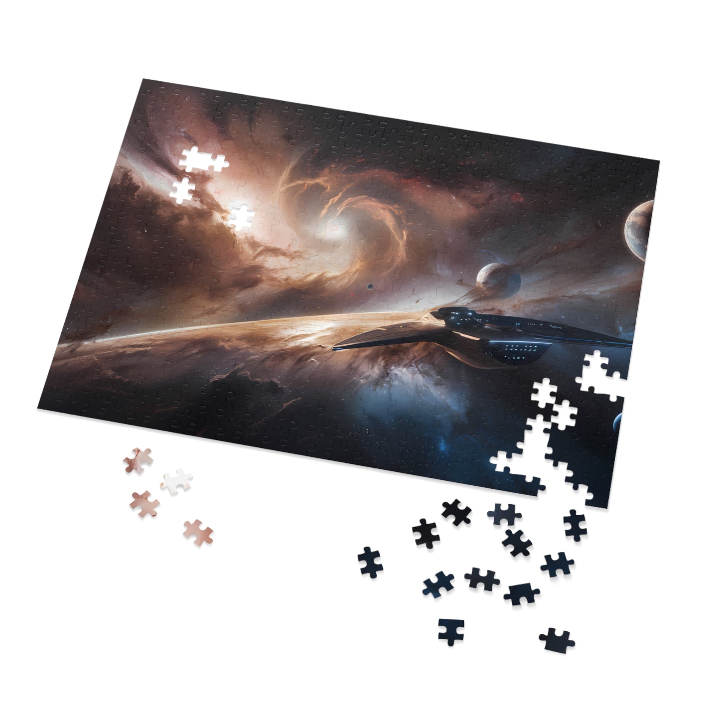 "Voyage Through the Cosmic Maelstrom" - Jigsaw Puzzle (30, 110, 252, 500,1000-Piece)
