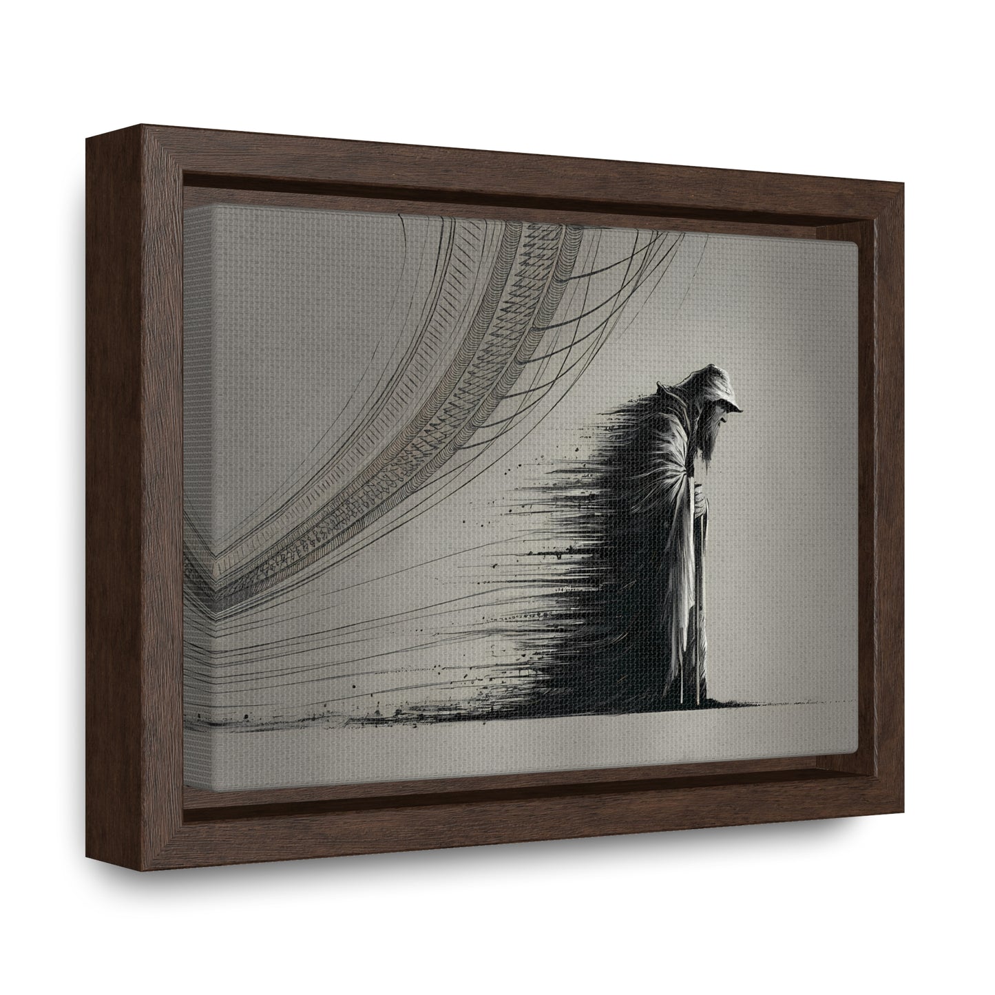 Erosion of Time - Gallery Canvas Wraps, Horizontal Frame