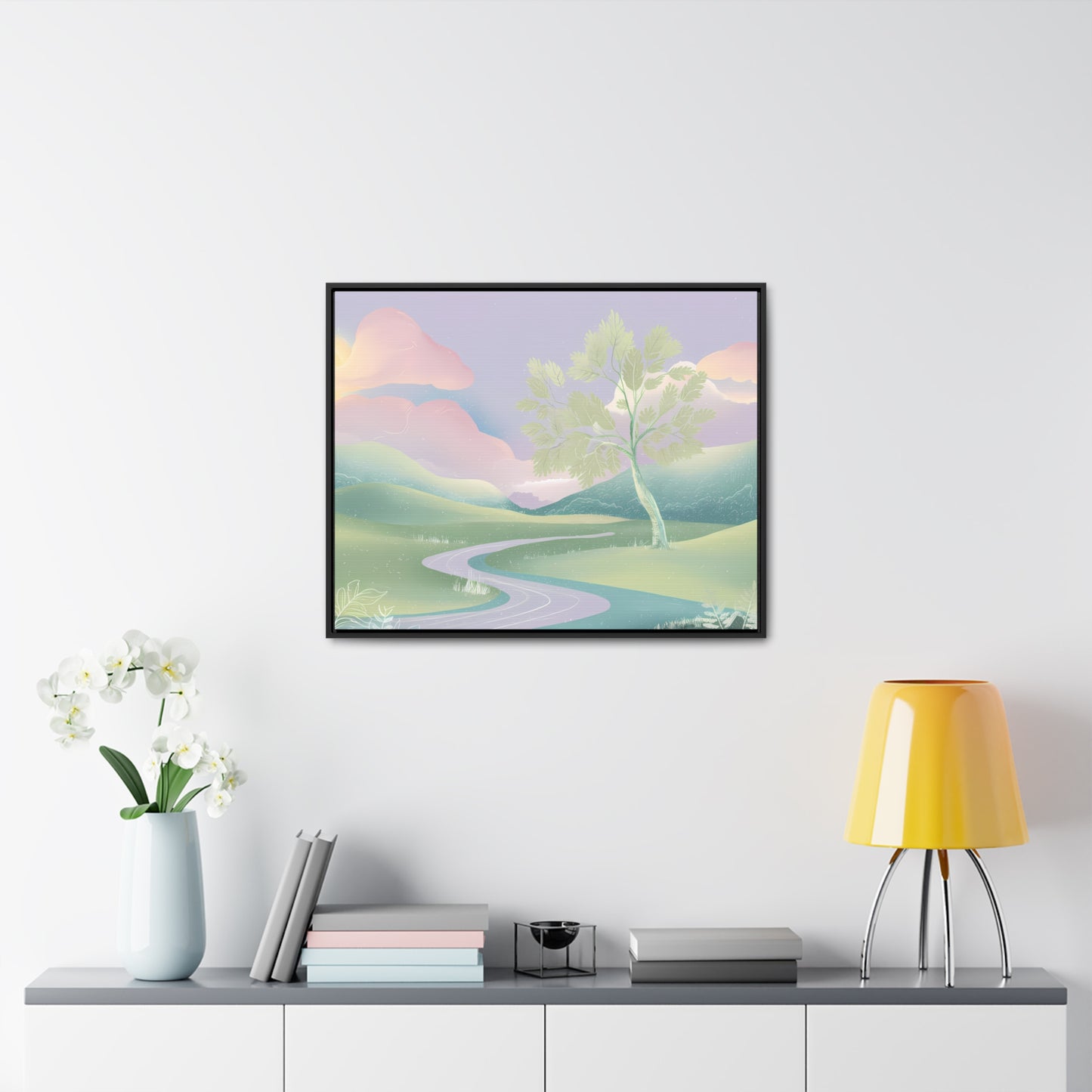 Whispers of Dawn - Gallery Canvas Wraps, Horizontal Frame