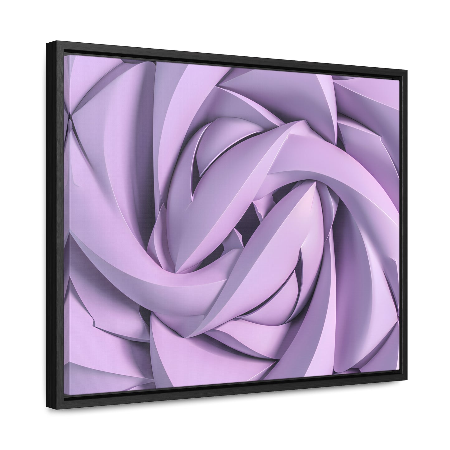 Spiral Petals - Gallery Canvas Wraps, Horizontal Frame