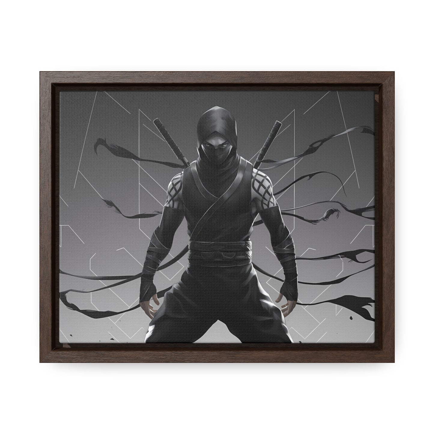 Shadowblade Sentinel - Gallery Canvas Wraps, Horizontal Frame