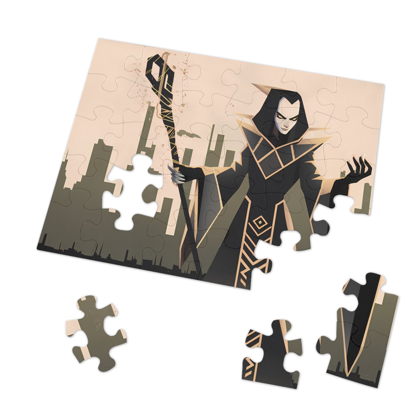 Shadow of the Arcane City - Jigsaw Puzzle (30, 110, 252, 500,1000-Piece)
