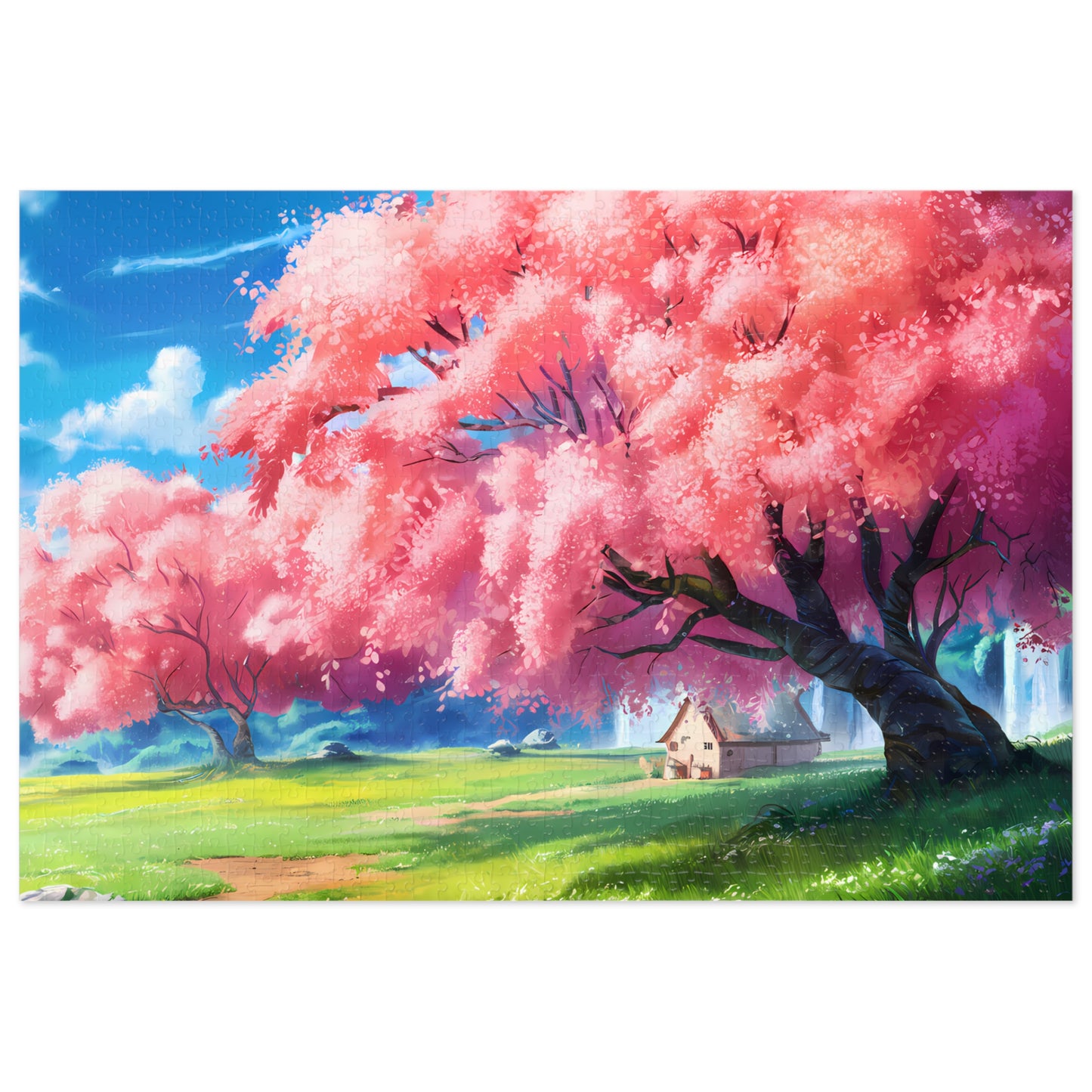 Serenity in Bloom - Jigsaw Puzzle (30, 110, 252, 500,1000-Piece)