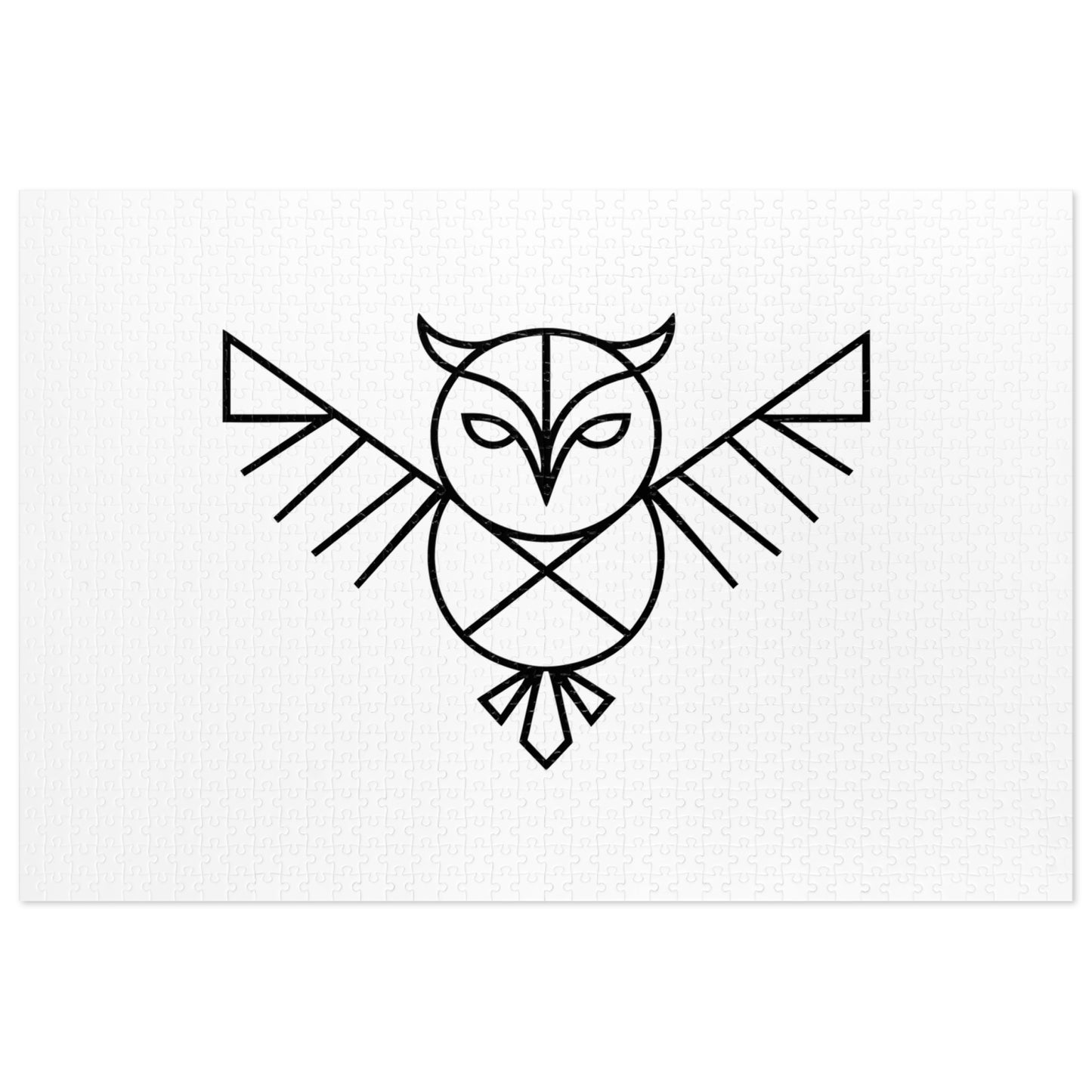 Geometric Owl - Jigsaw Puzzle (30, 110, 252, 500,1000-Piece)