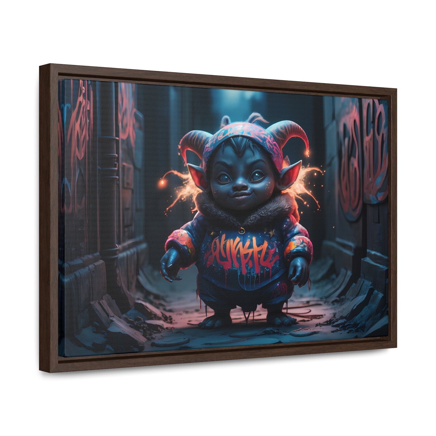 Urban Mischief - Gallery Canvas Wraps, Horizontal Frame