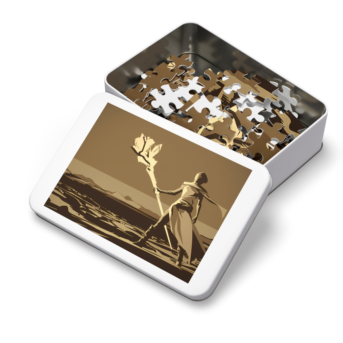 Wanderer of the Desert Twilight - Jigsaw Puzzle (30, 110, 252, 500,1000-Piece)