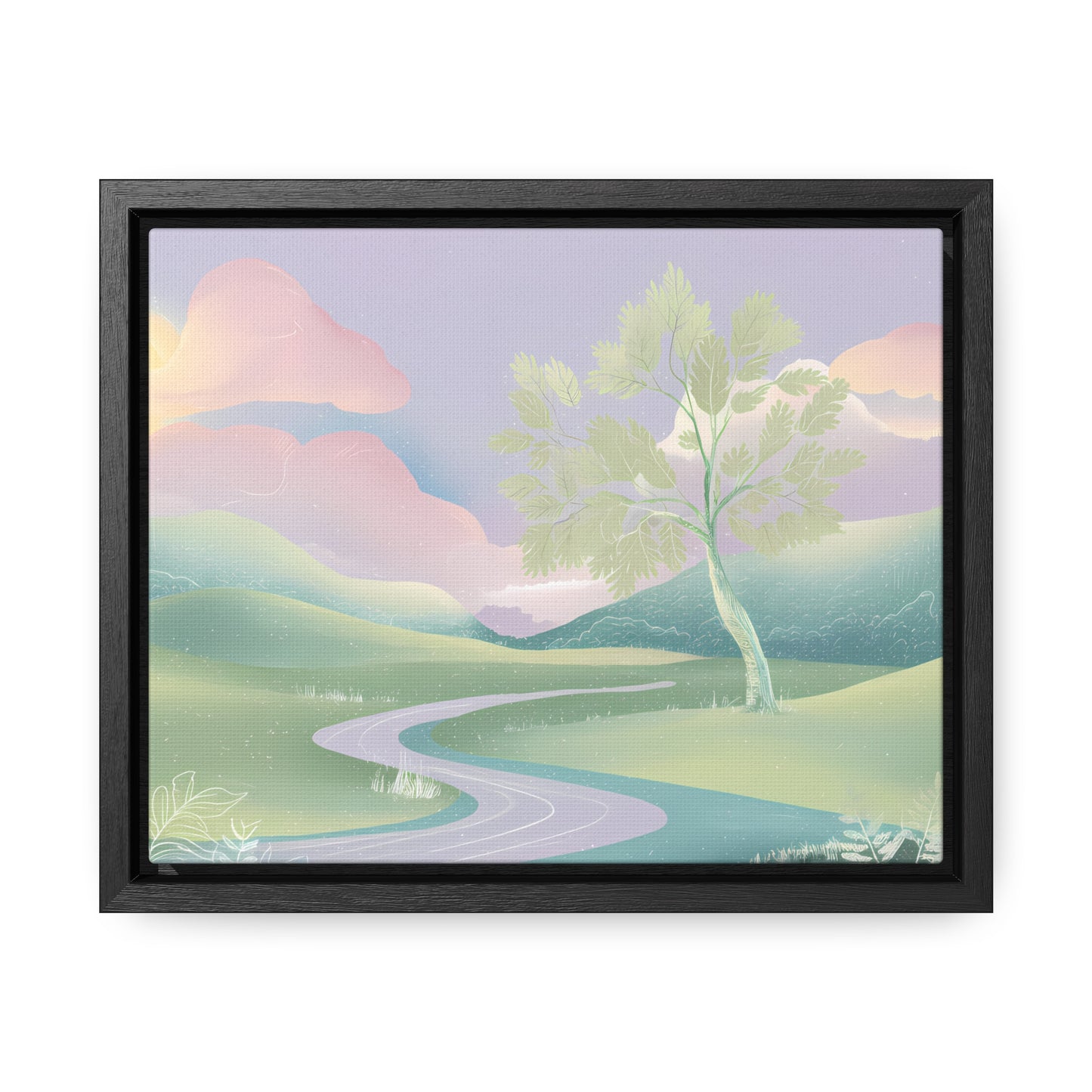 Whispers of Dawn - Gallery Canvas Wraps, Horizontal Frame