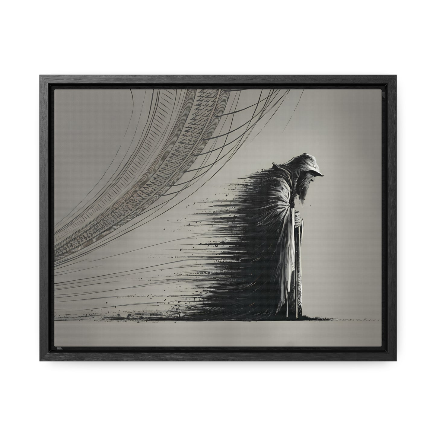 Erosion of Time - Gallery Canvas Wraps, Horizontal Frame