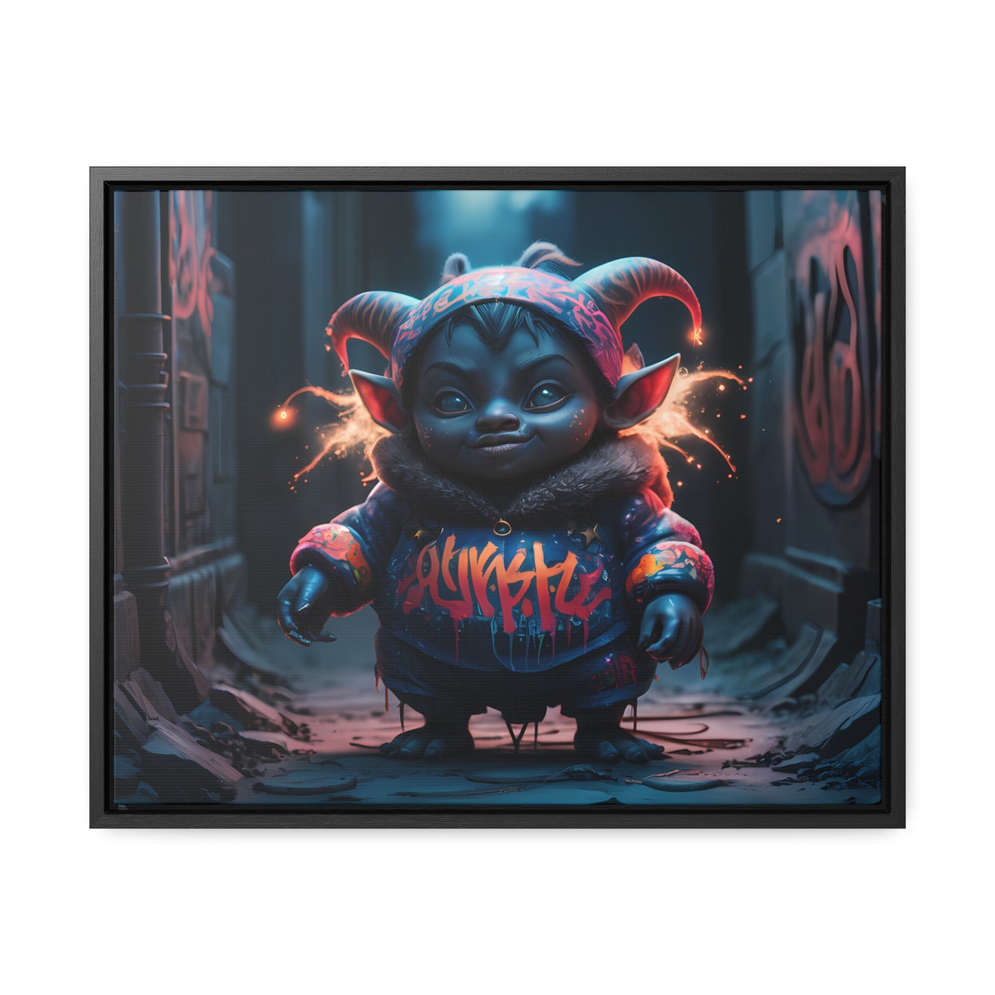 Urban Mischief - Gallery Canvas Wraps, Horizontal Frame