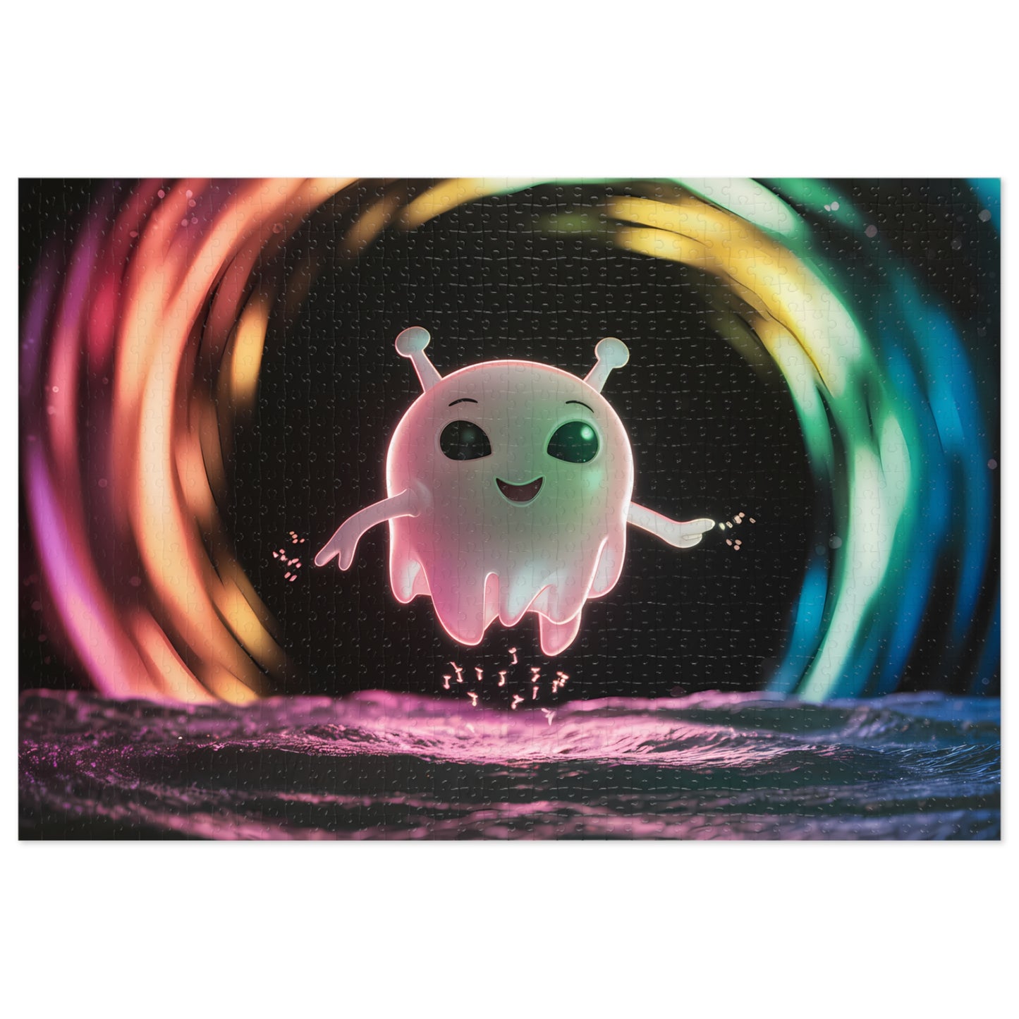 Cosmic Jellybean Adventure - Jigsaw Puzzle (30, 110, 252, 500,1000-Piece)