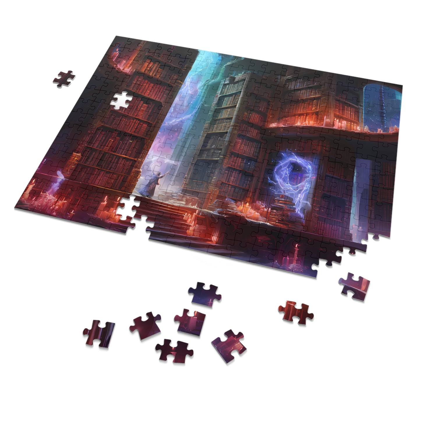 Sanctuary of Arcane Tomes - Jigsaw Puzzle (30, 110, 252, 500,1000-Piece)