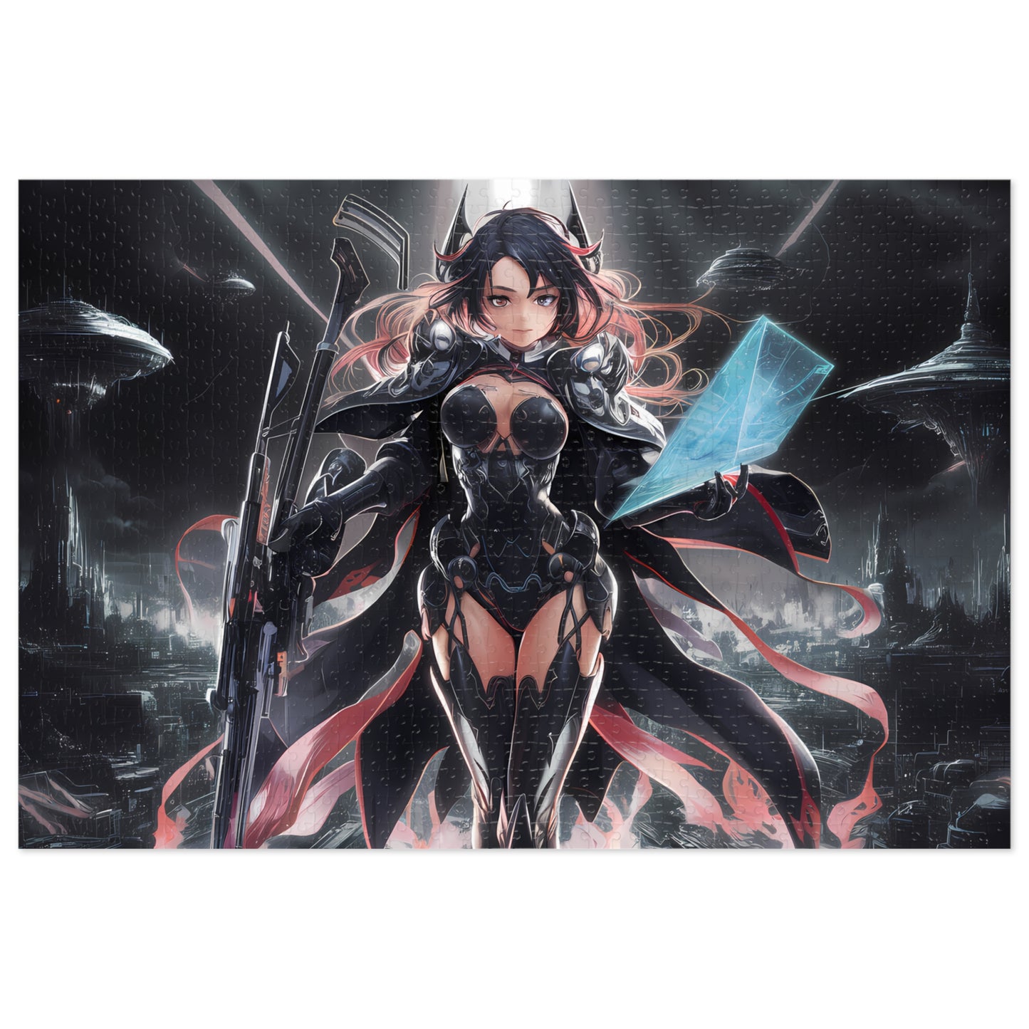 Dark Vanguard: The Last Enforcer - Jigsaw Puzzle (30, 110, 252, 500,1000-Piece)