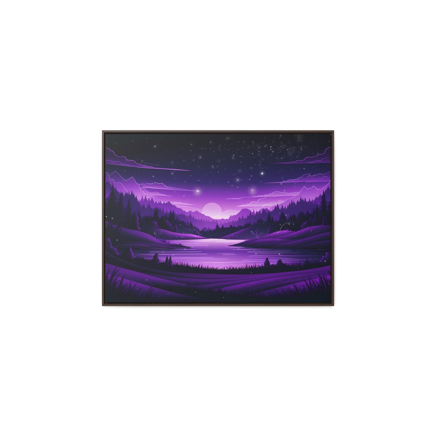 Twilight Serenity - Gallery Canvas Wraps, Horizontal Frame