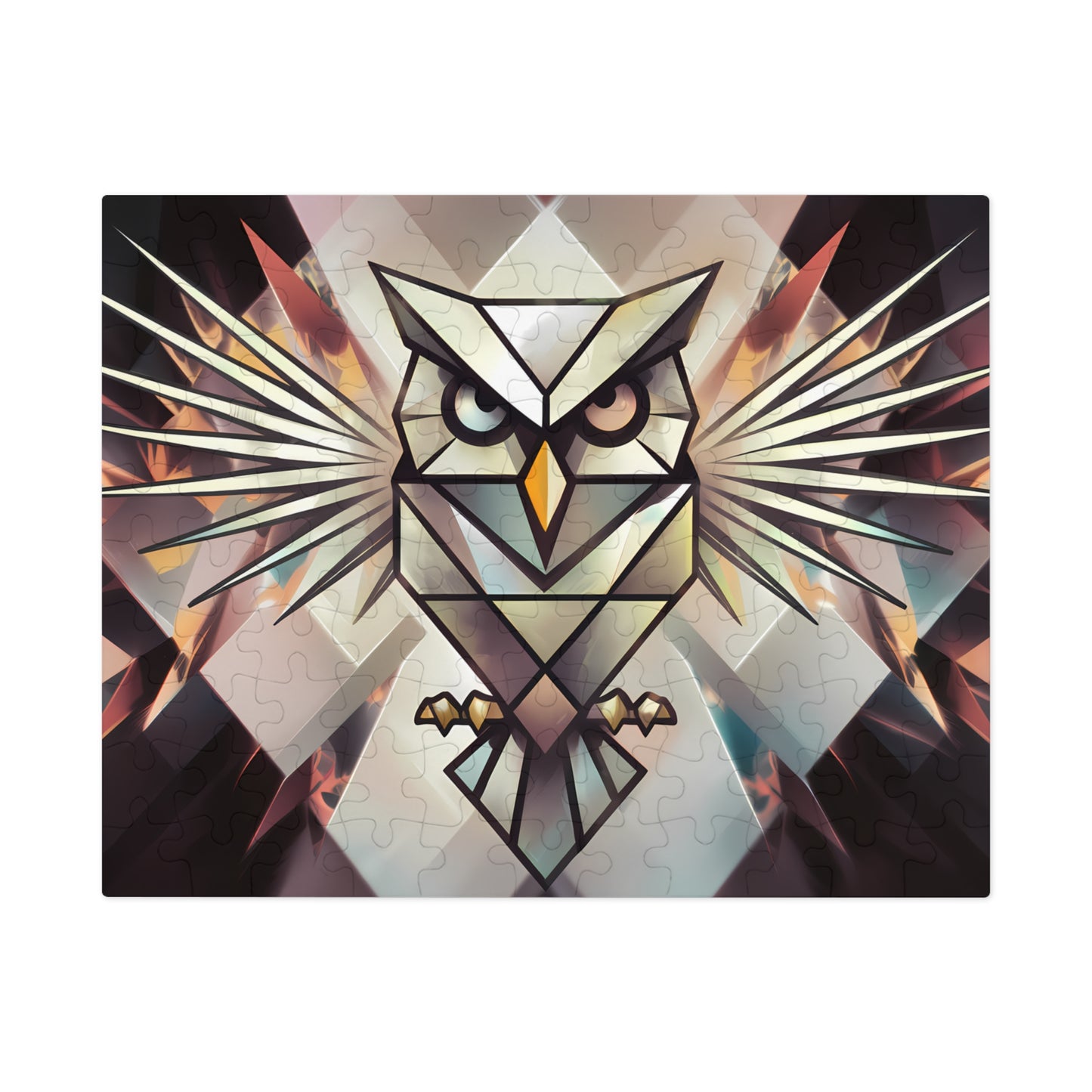 Guardian of the Geometric Night - Jigsaw Puzzle (30, 110, 252, 500,1000-Piece)