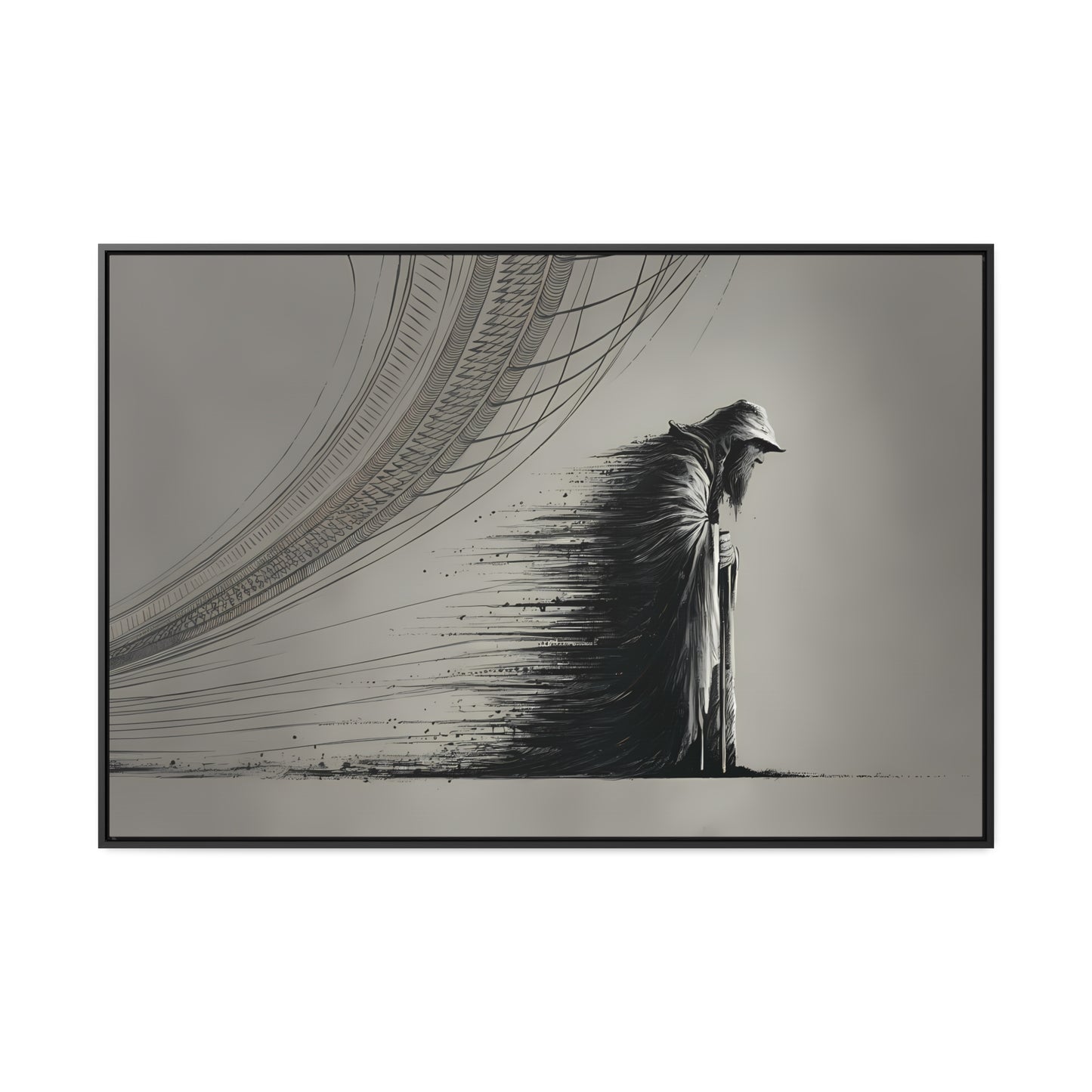 Erosion of Time - Gallery Canvas Wraps, Horizontal Frame