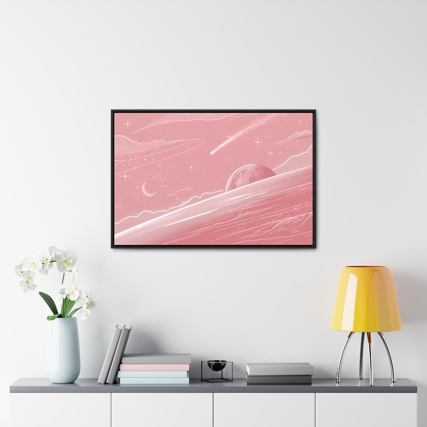 Celestial Dreamscape - Gallery Canvas Wraps, Horizontal Frame