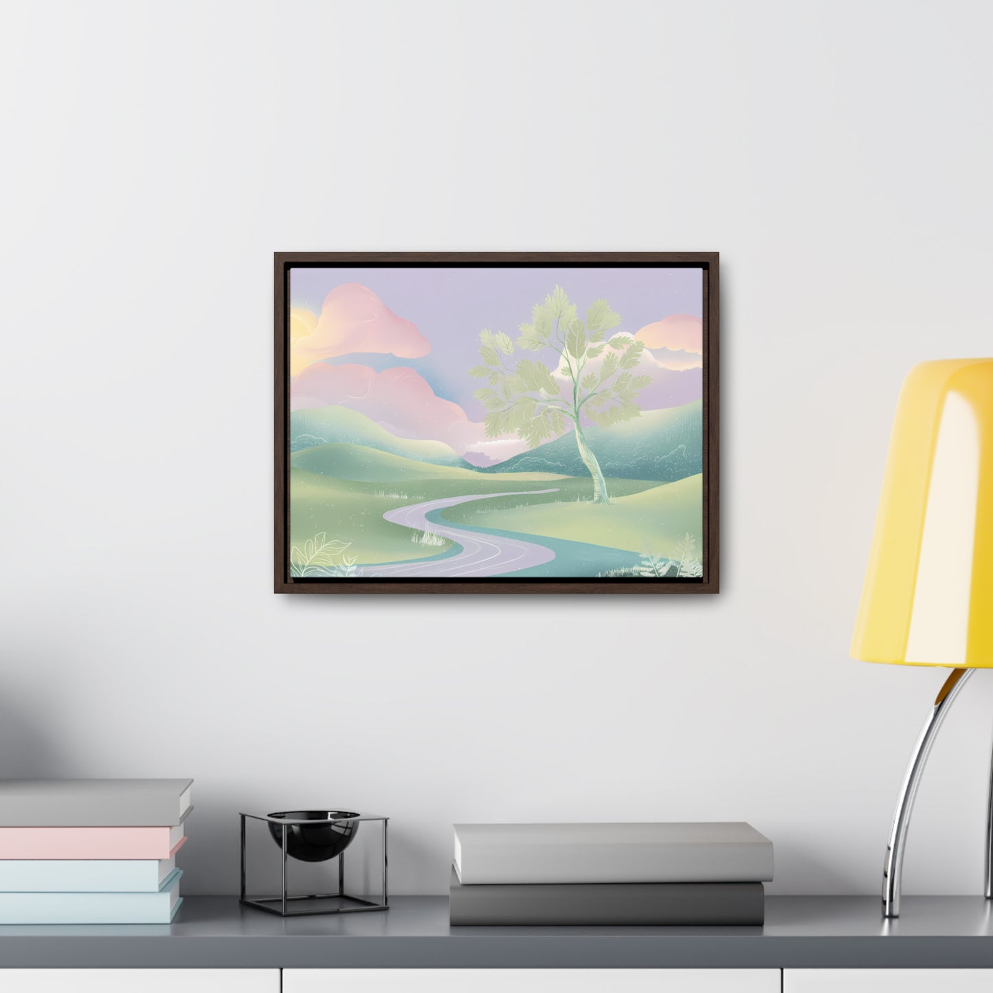 Whispers of Dawn - Gallery Canvas Wraps, Horizontal Frame