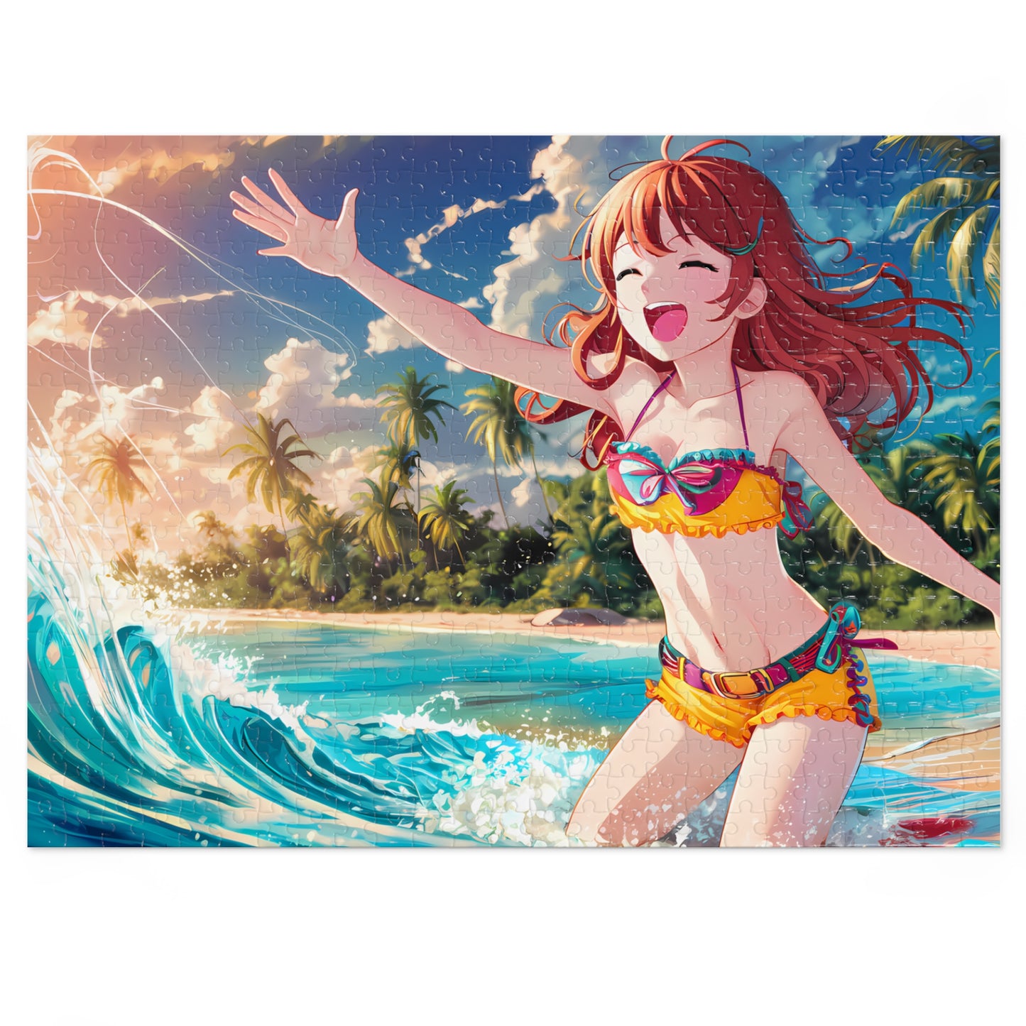 "Joyful Splash of Summer" - Jigsaw Puzzle (30, 110, 252, 500,1000-Piece)