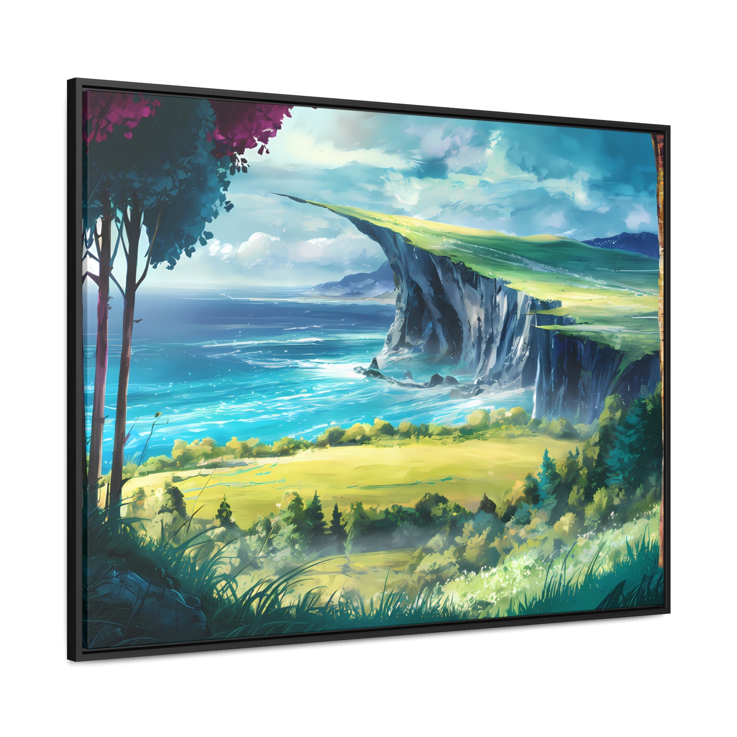 Edge of the Horizon - Gallery Canvas Wraps, Horizontal Frame