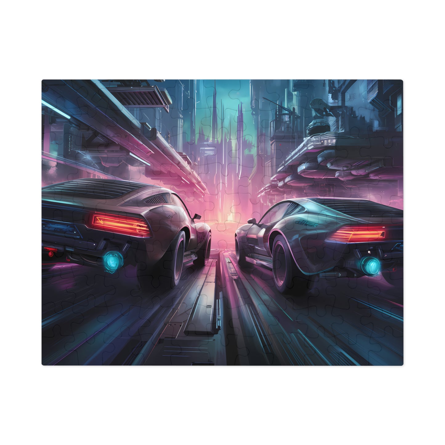 Neon Velocity - Jigsaw Puzzle (30, 110, 252, 500,1000-Piece)