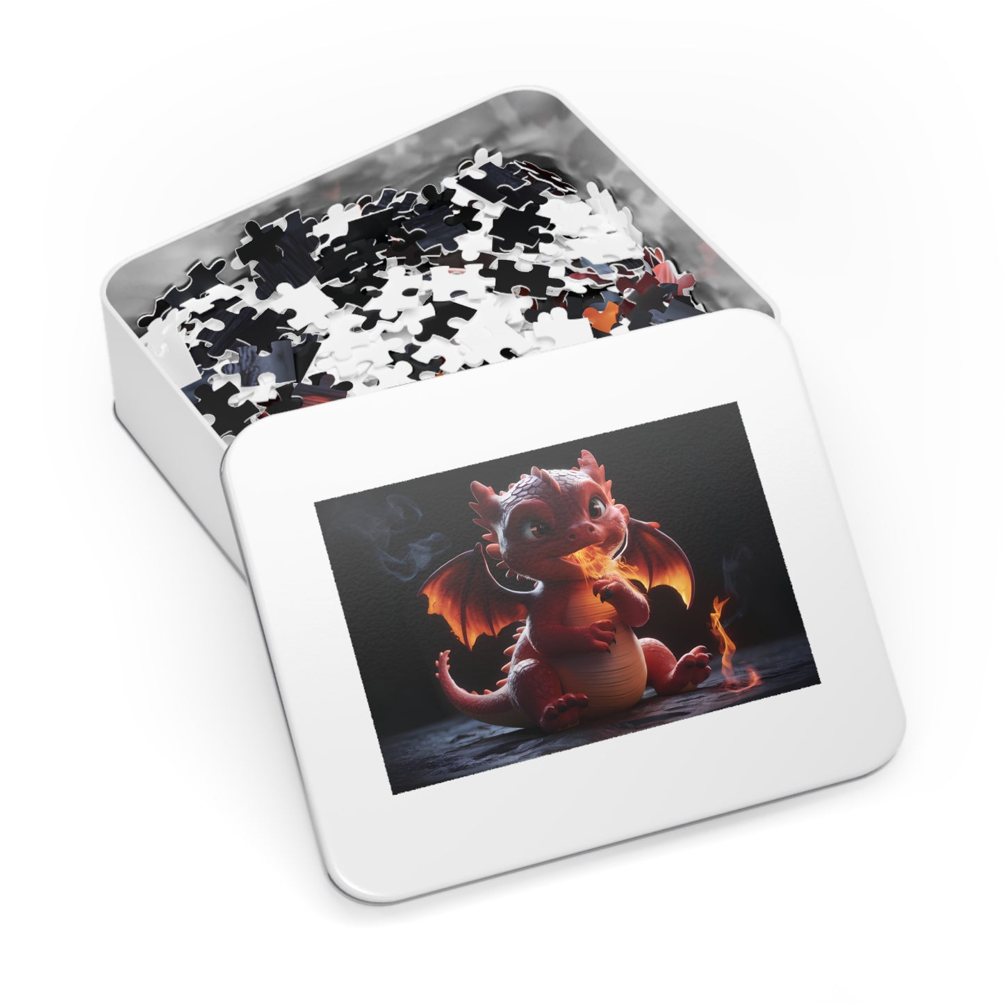 "Ember's First Flame" - Jigsaw Puzzle (30, 110, 252, 500,1000-Piece)