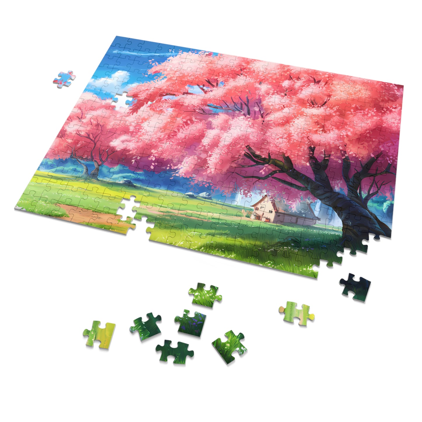 Serenity in Bloom - Jigsaw Puzzle (30, 110, 252, 500,1000-Piece)