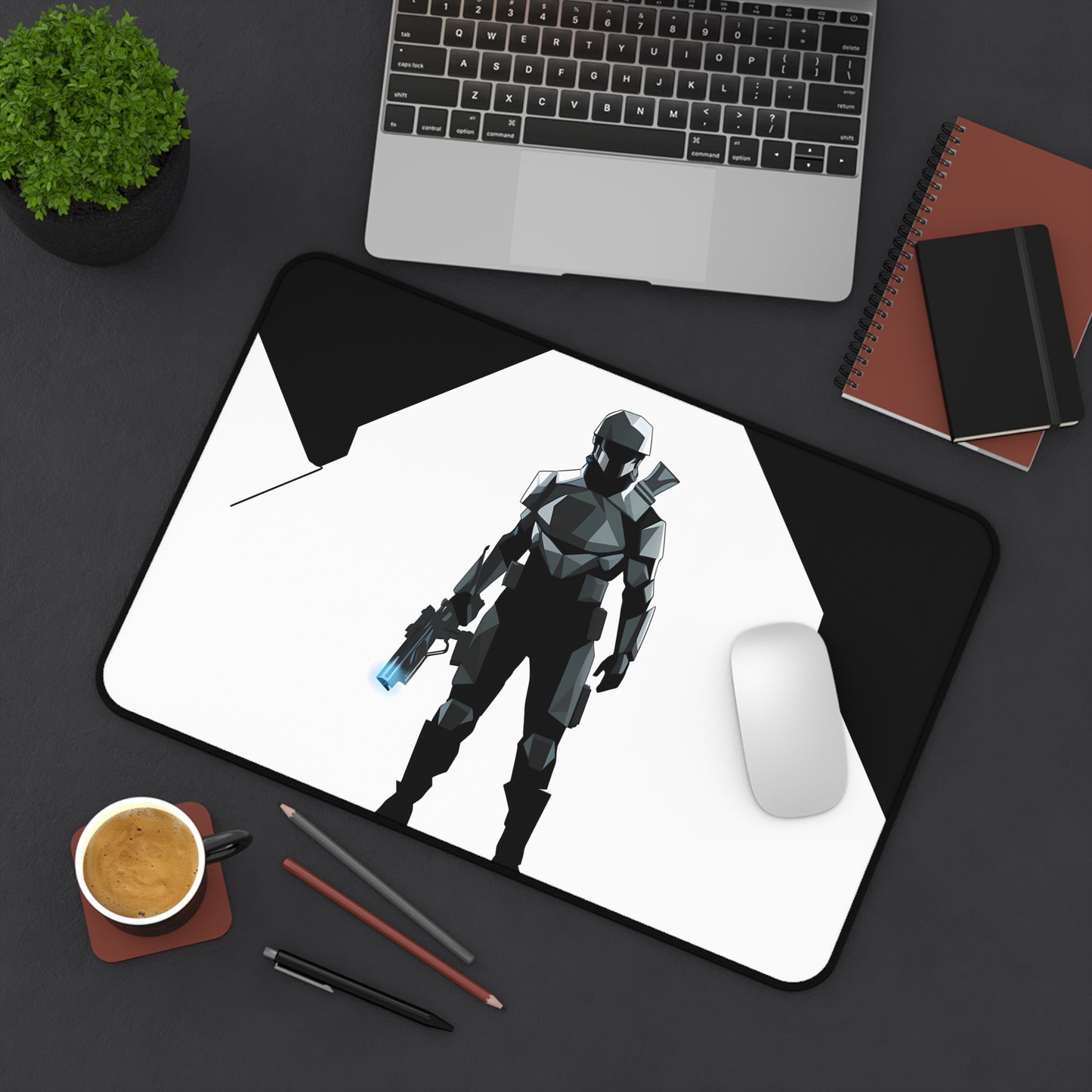 Shadow Sentinel - Desk Mat