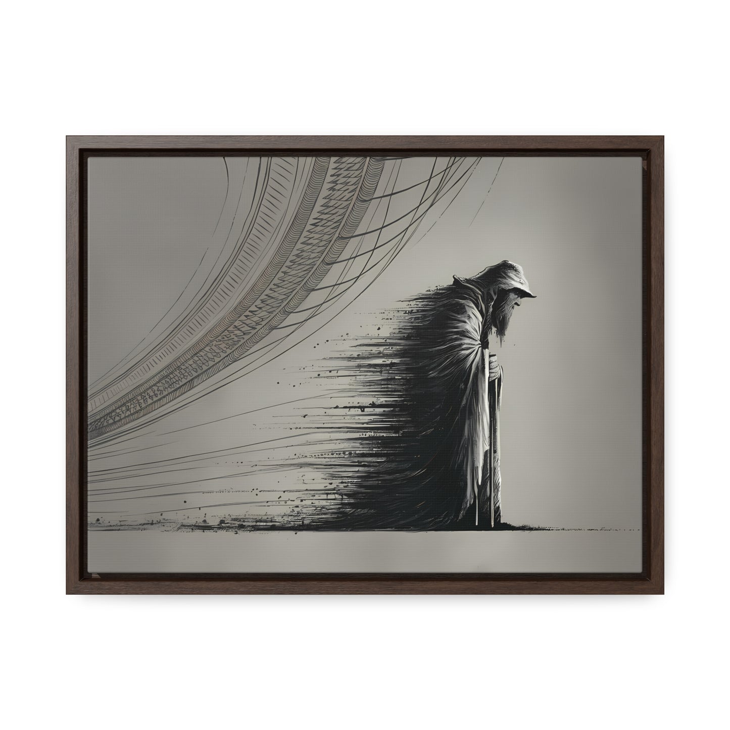 Erosion of Time - Gallery Canvas Wraps, Horizontal Frame