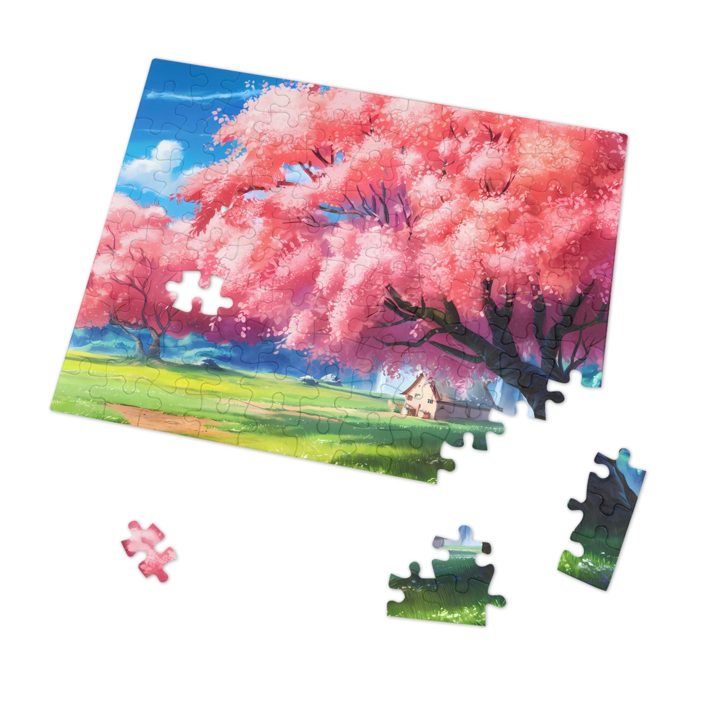 Serenity in Bloom - Jigsaw Puzzle (30, 110, 252, 500,1000-Piece)