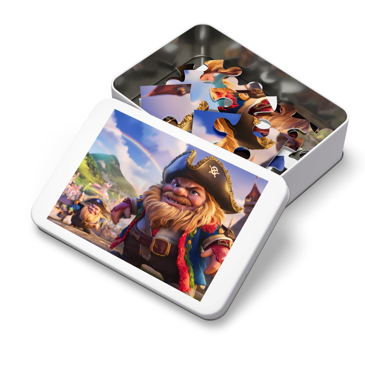 The Pirate Dwarves of Rainbow Valley - Jigsaw Puzzle (30, 110, 252, 500,1000-Piece)