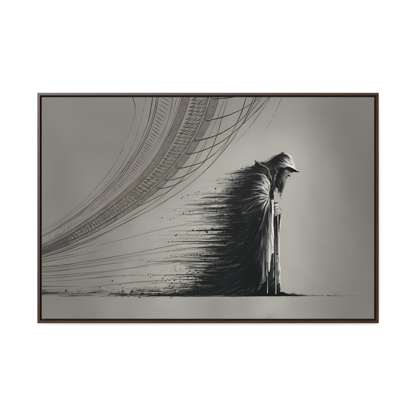 Erosion of Time - Gallery Canvas Wraps, Horizontal Frame