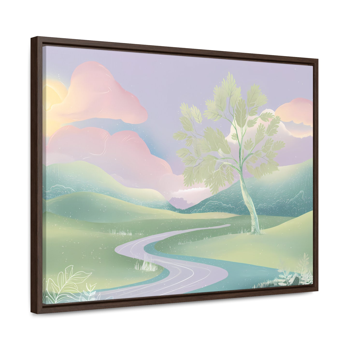 Whispers of Dawn - Gallery Canvas Wraps, Horizontal Frame