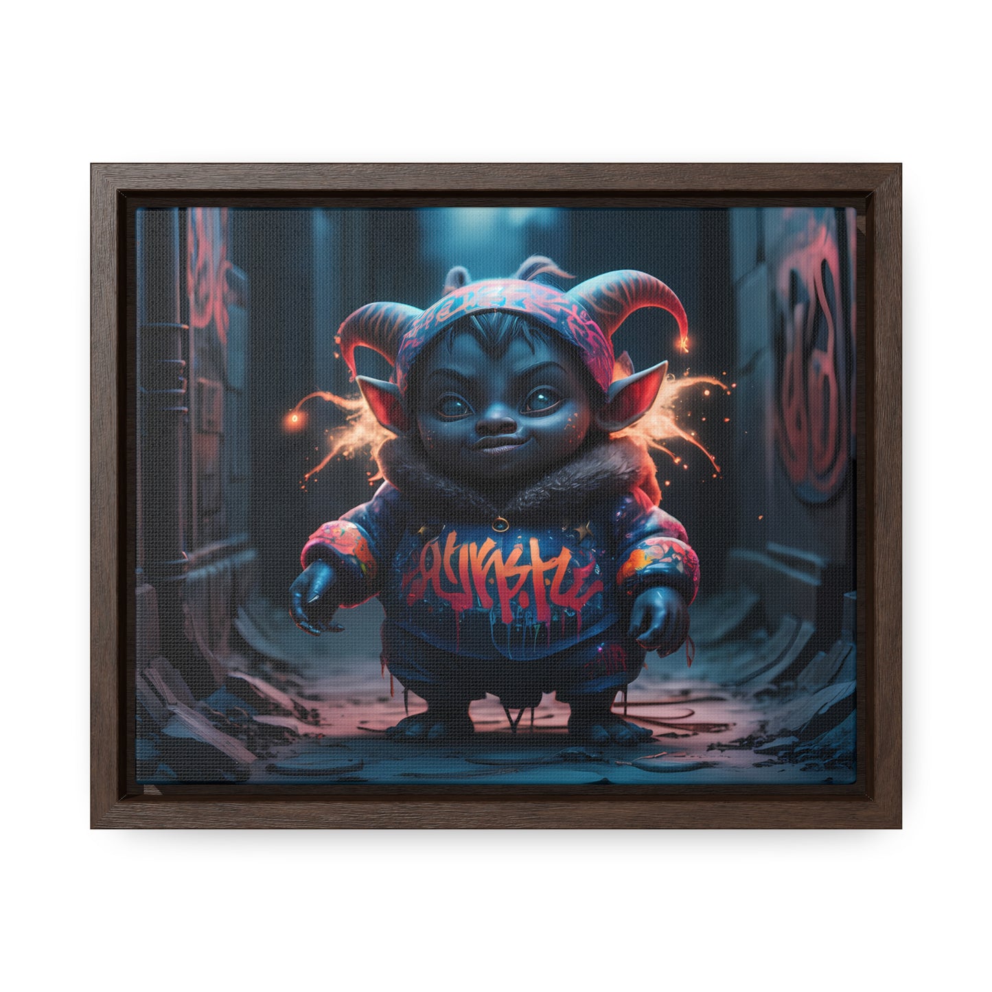 Urban Mischief - Gallery Canvas Wraps, Horizontal Frame