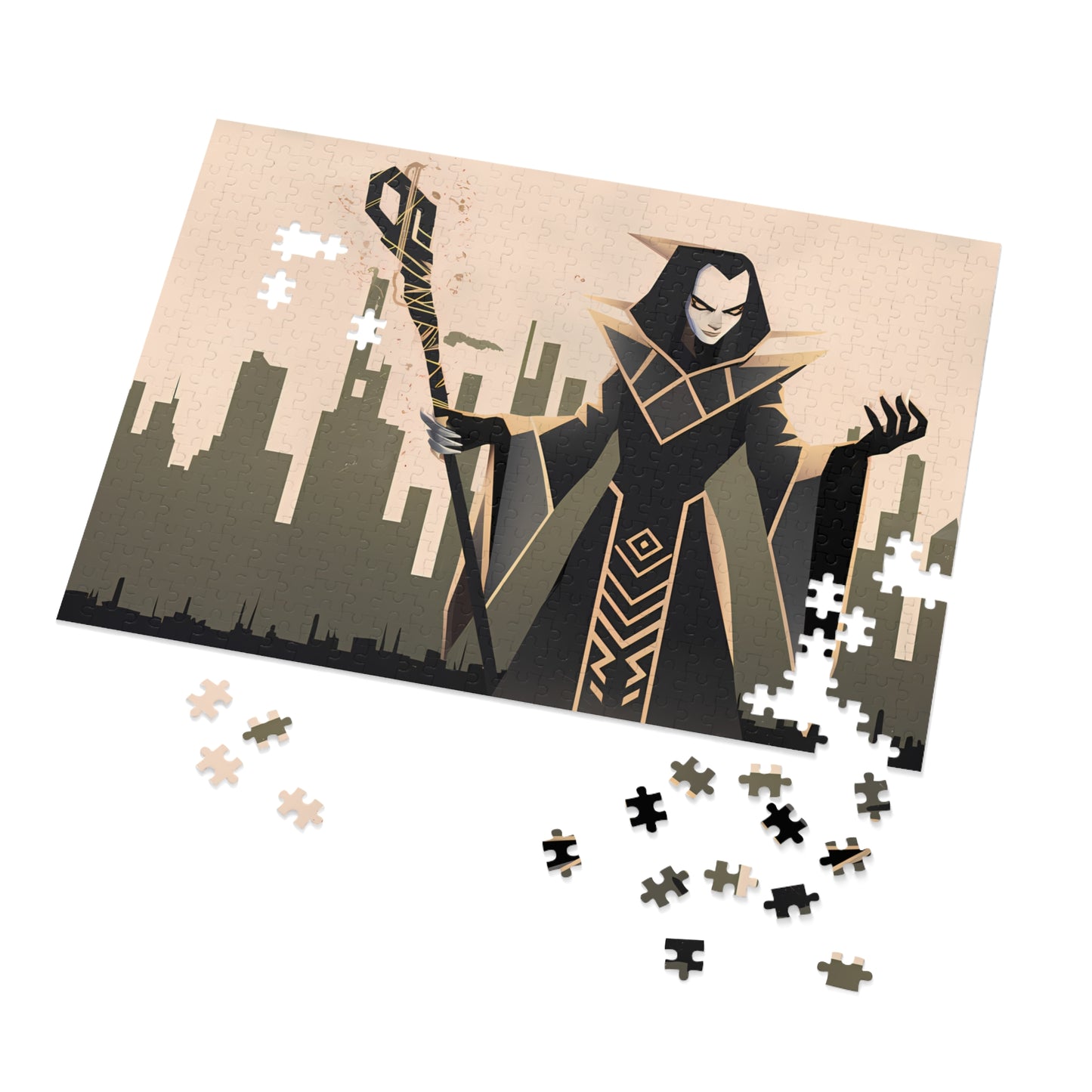 Shadow of the Arcane City - Jigsaw Puzzle (30, 110, 252, 500,1000-Piece)