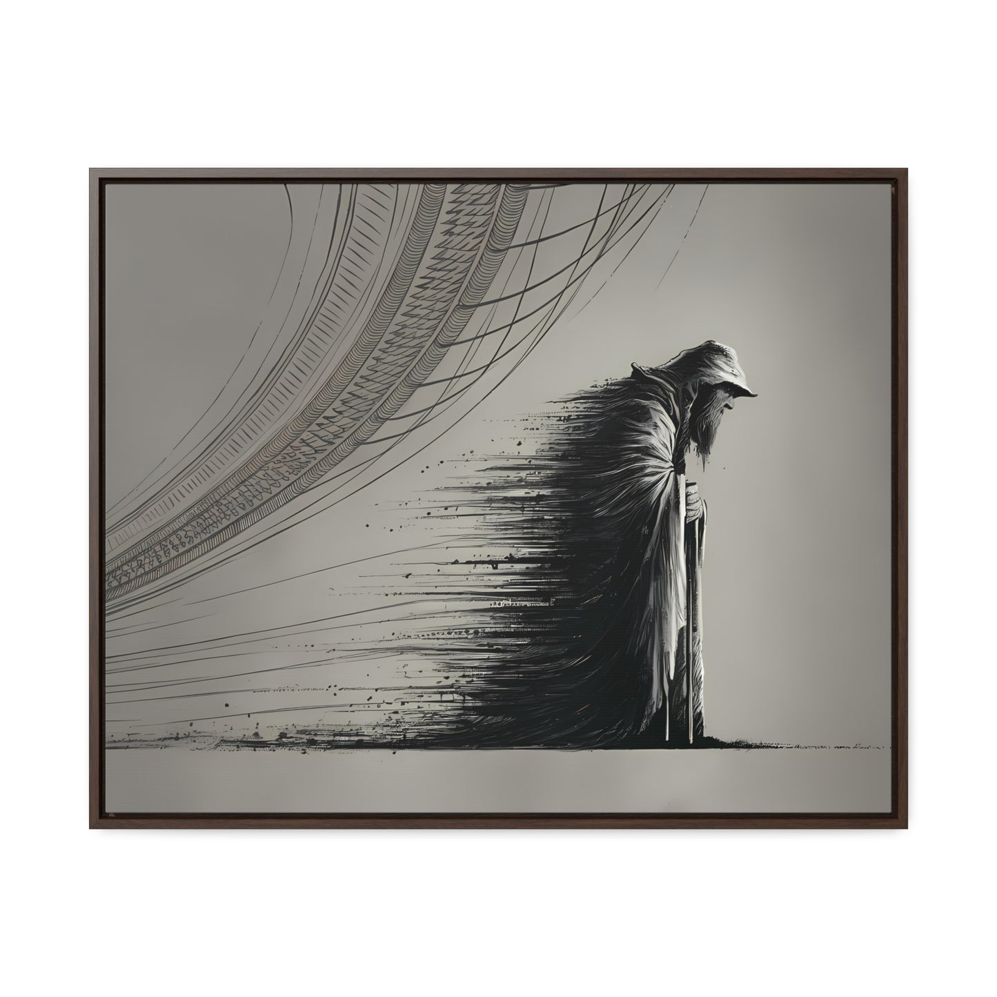 Erosion of Time - Gallery Canvas Wraps, Horizontal Frame